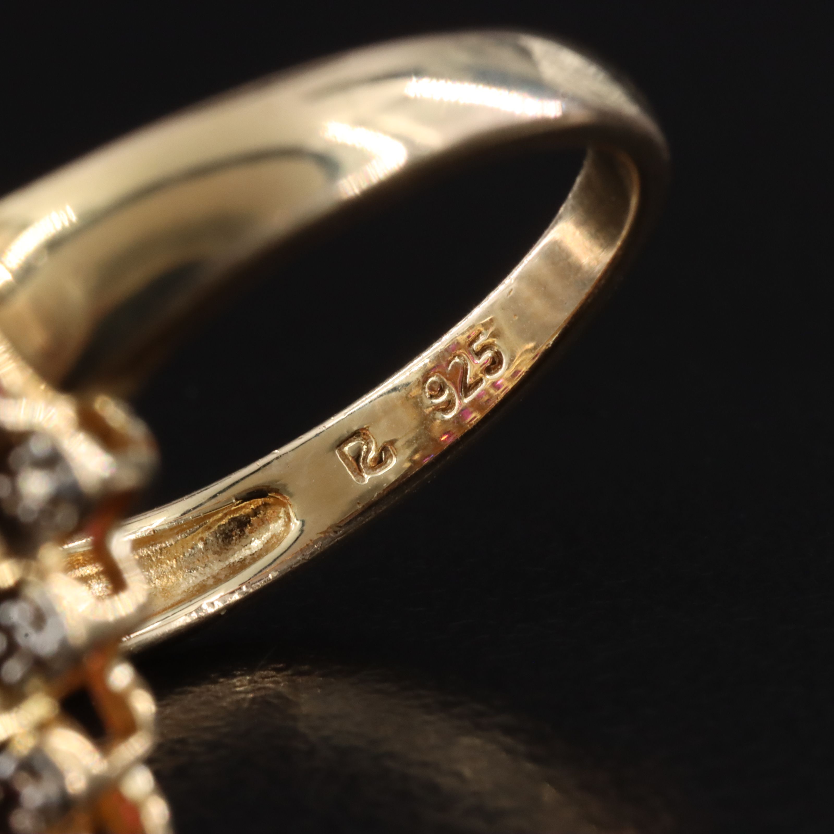 Sterling Ruby Navette Ring