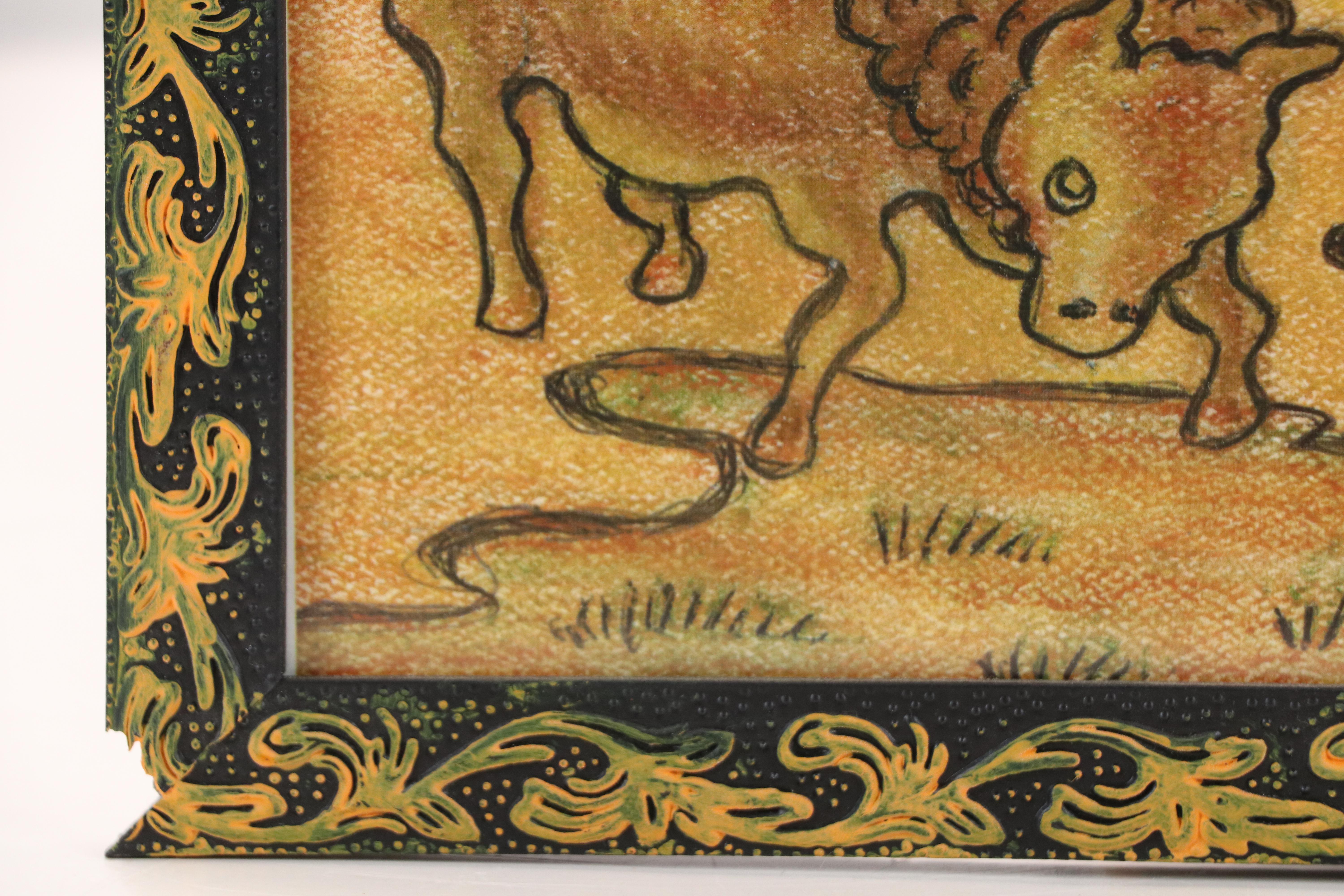 Frederick Arthur Yohe Offset Lithograph Print, Late 20th Century