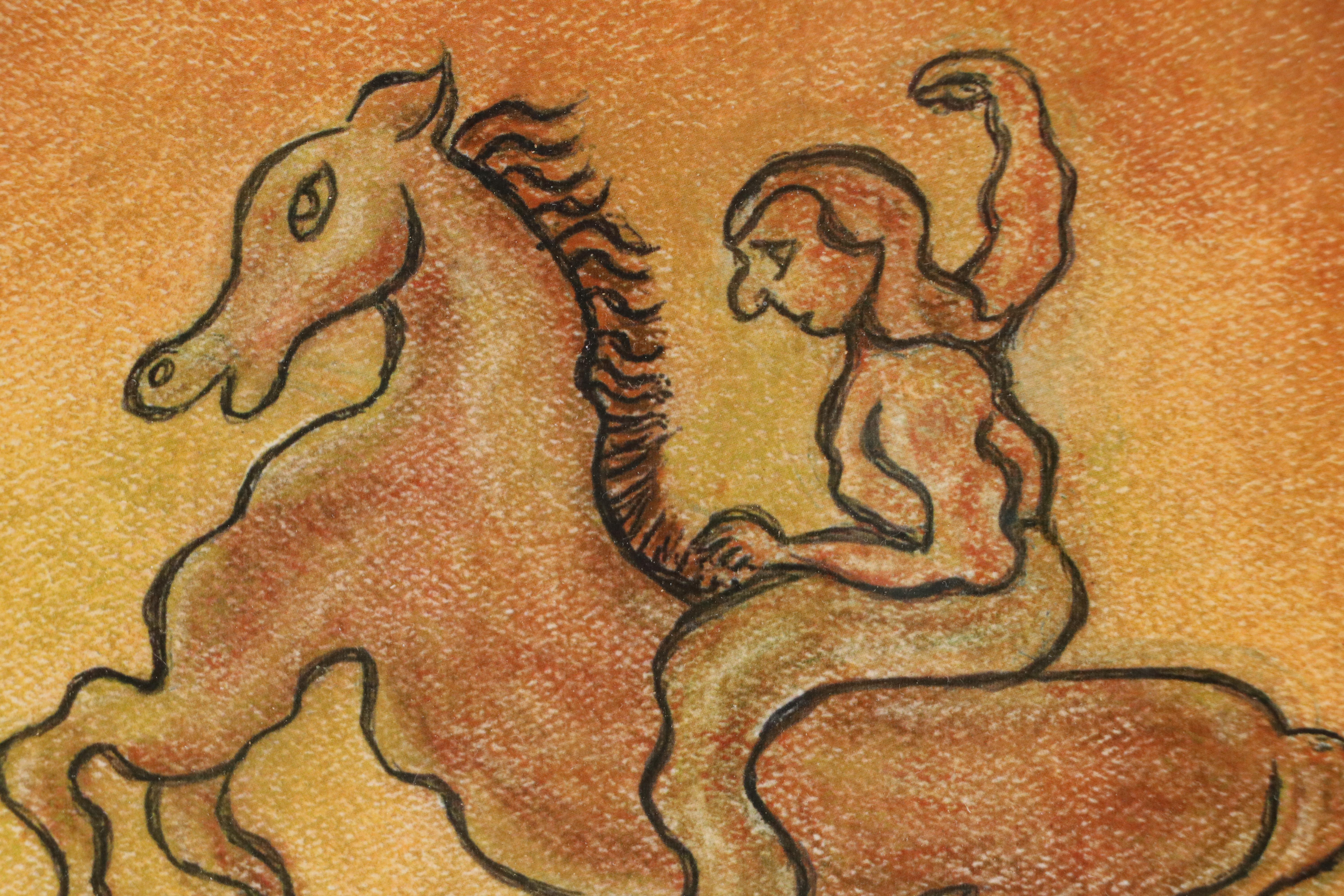 Frederick Arthur Yohe Offset Lithograph Print, Late 20th Century