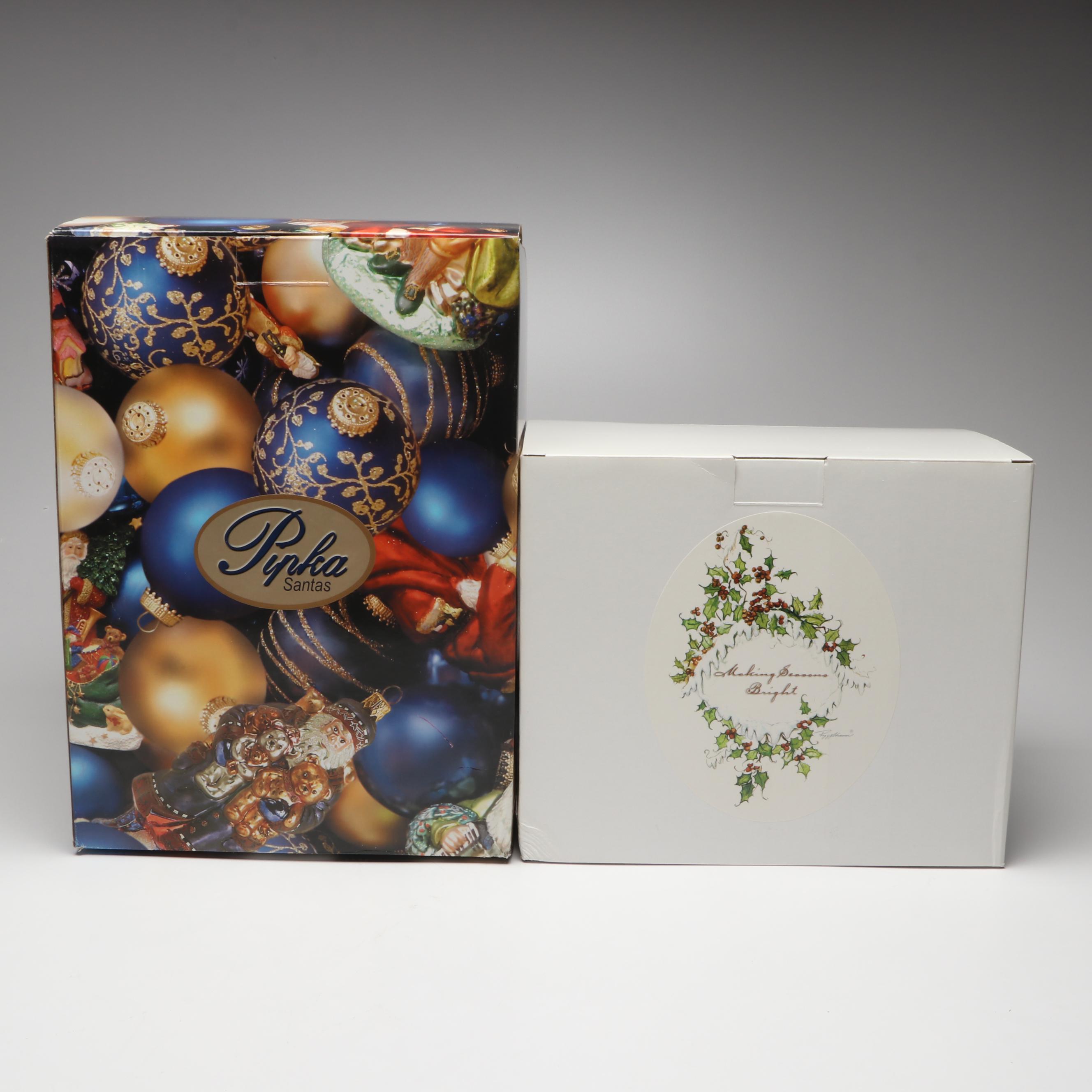 Pipko "Sierra Santa" and Prizm "Making Seasons Bright" Figurines