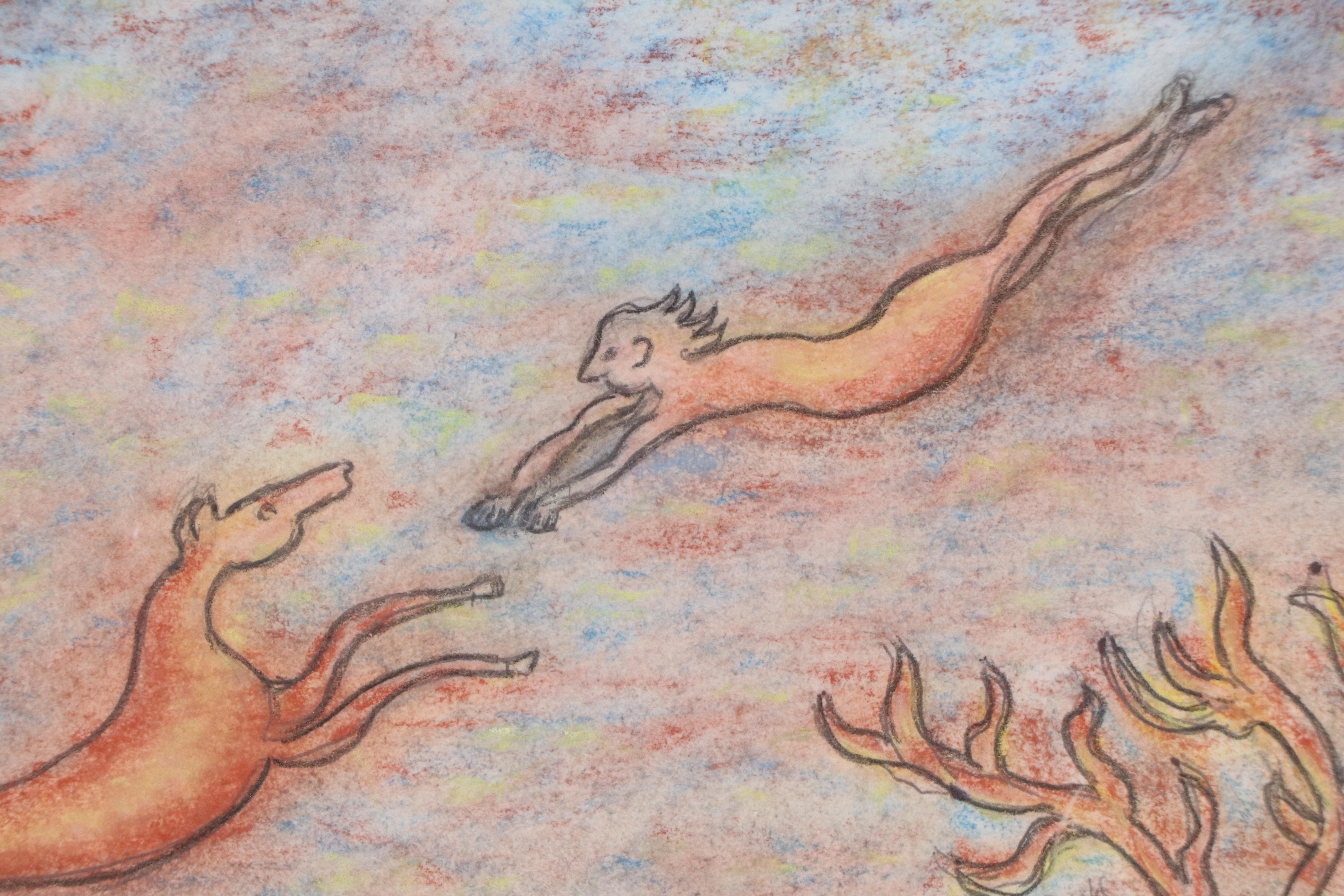 Frederick Arthur Yohe Drawing "Going Home," 2010