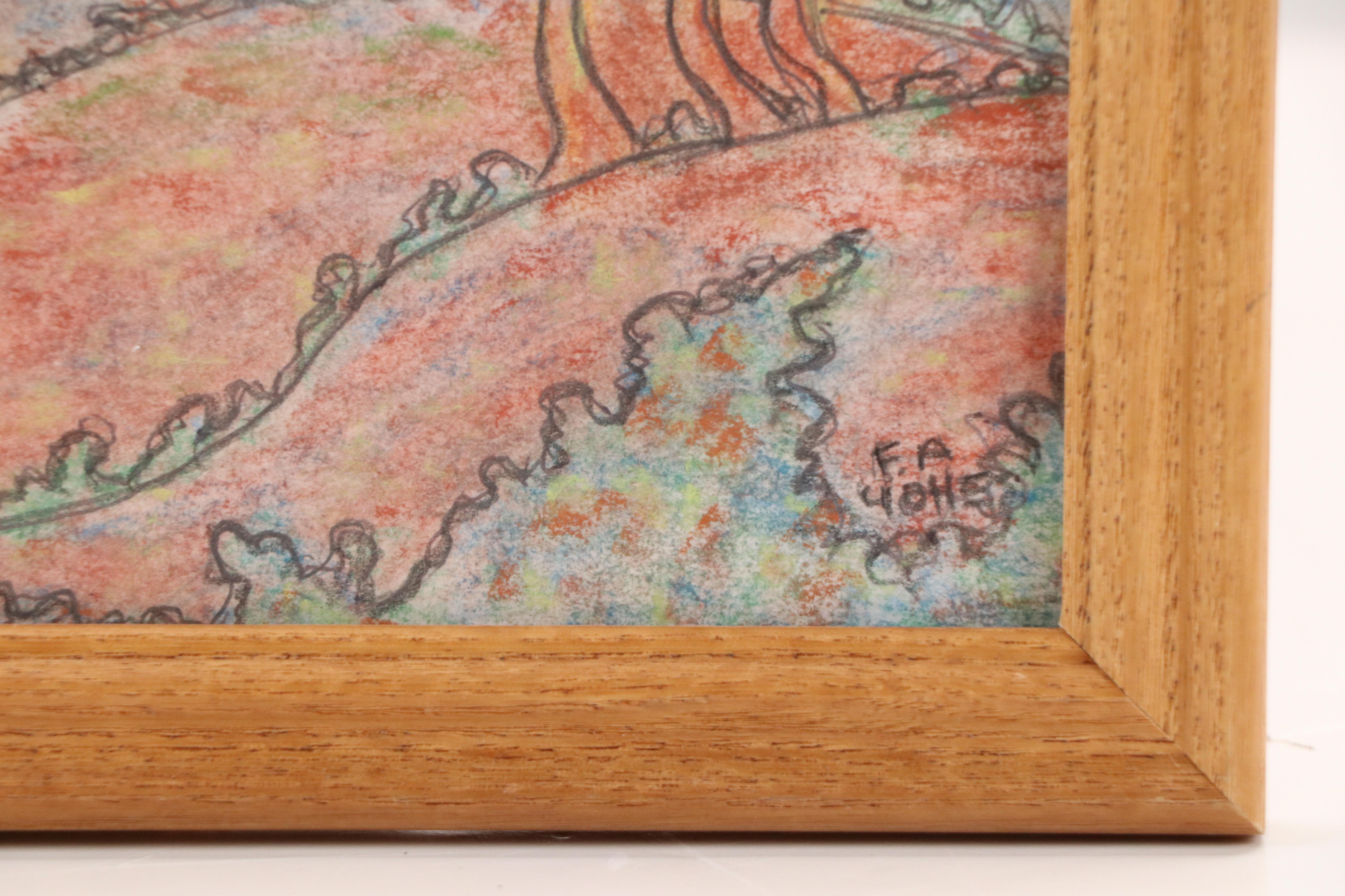 Frederick Arthur Yohe Drawing "Going Home," 2010