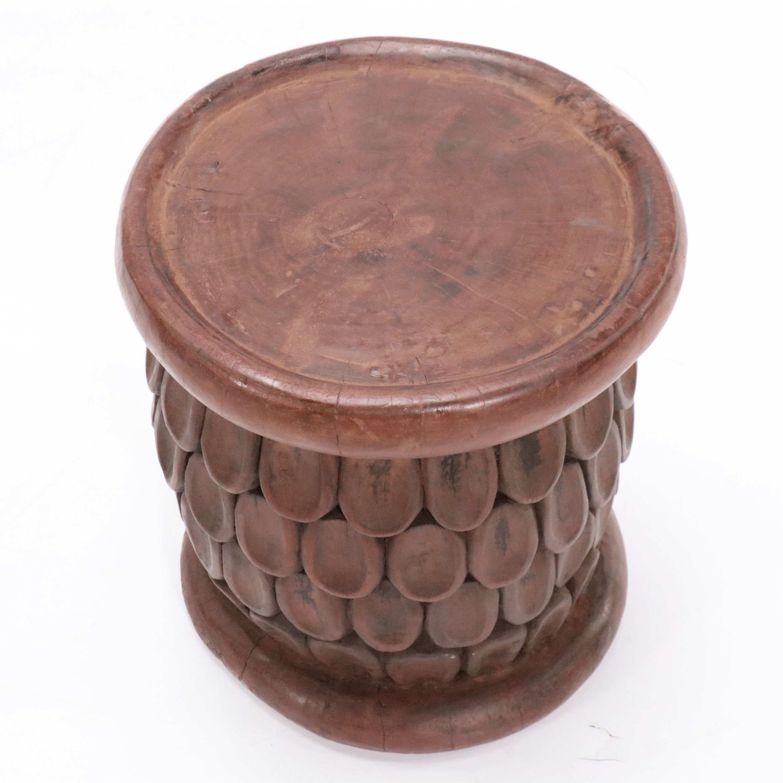 Pair of African Bamileke Wooden Stools or Tables