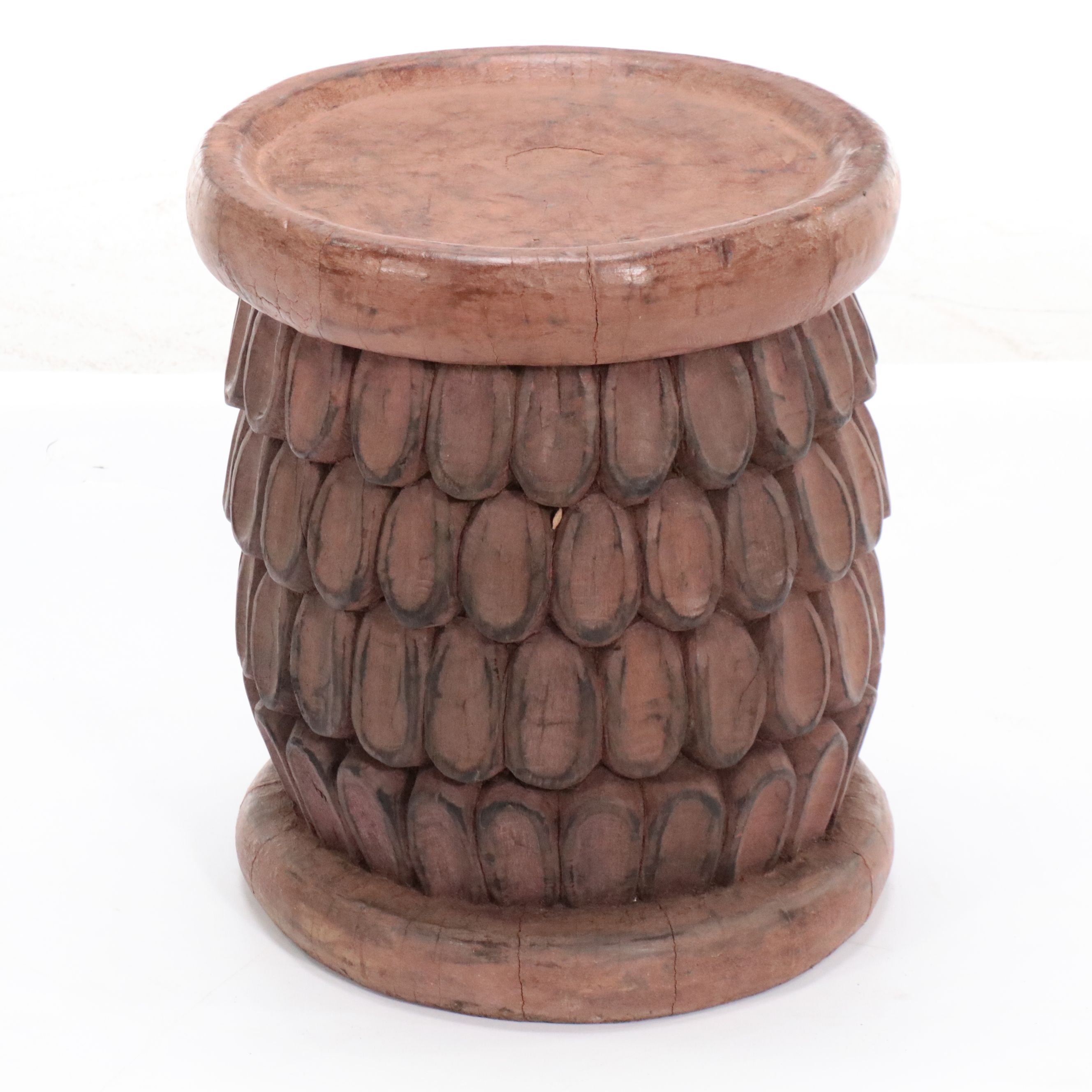 Pair of African Bamileke Wooden Stools or Tables