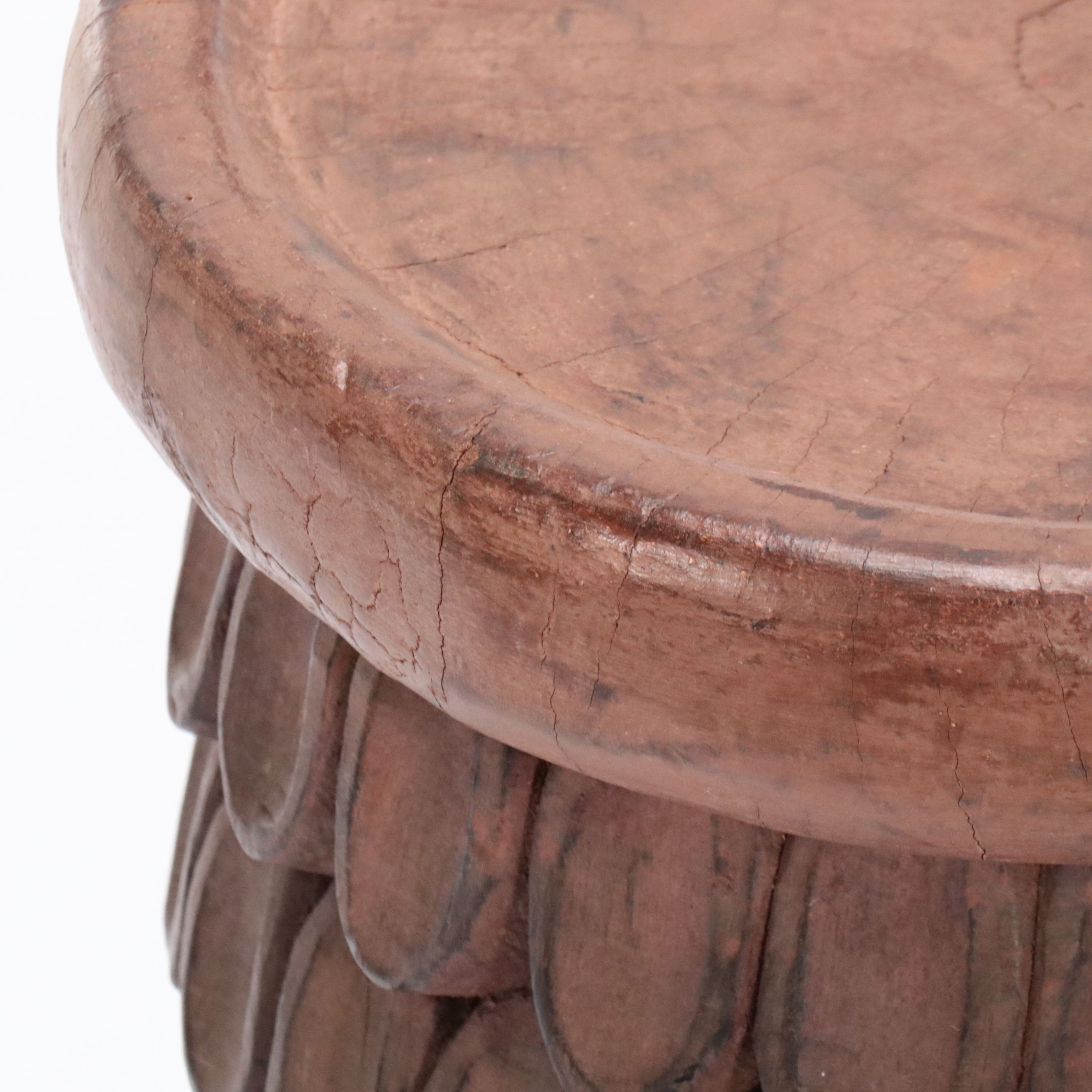 Pair of African Bamileke Wooden Stools or Tables