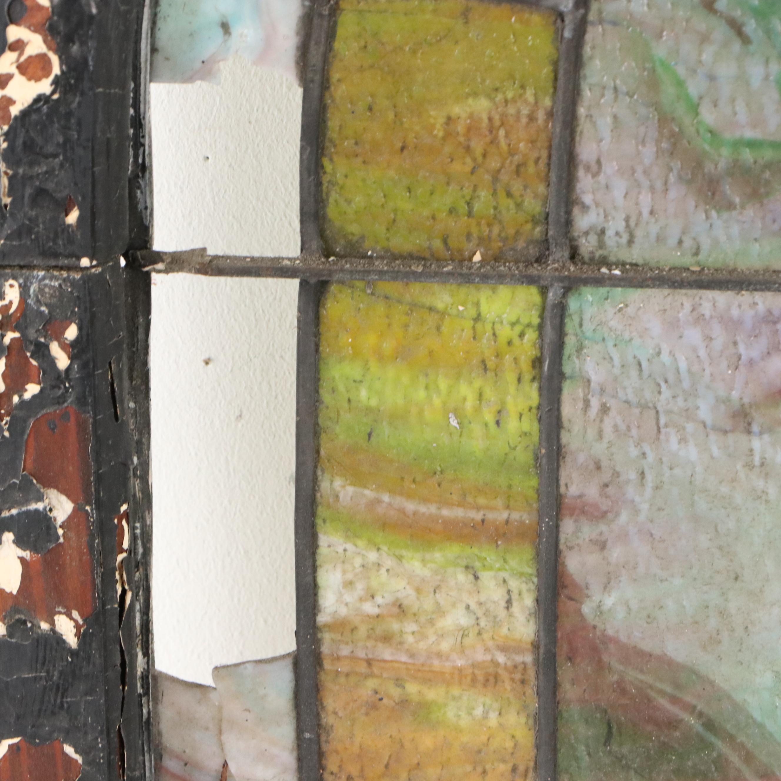 Gothic Style Leaded Stained Glass Lancet Cathedral Windows