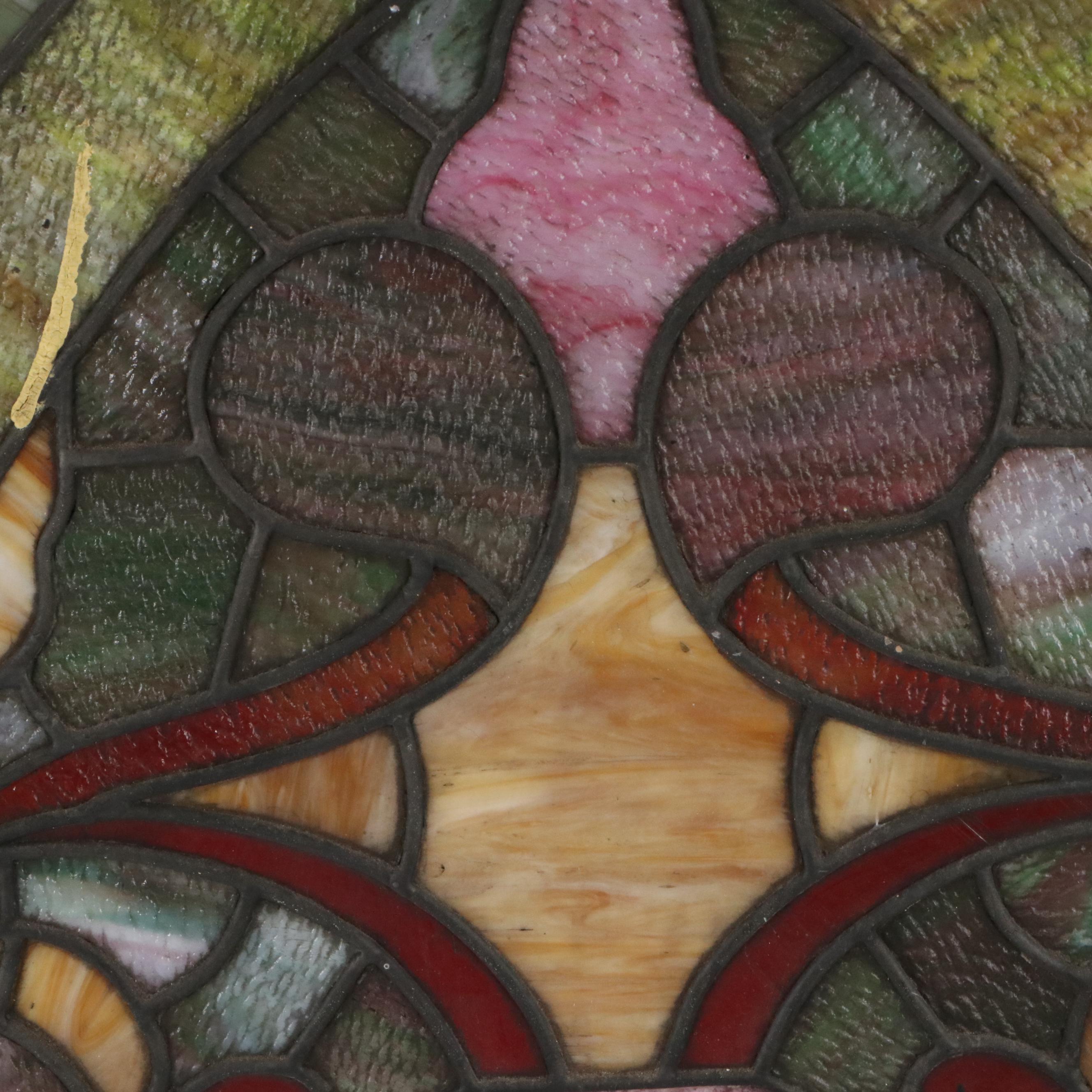 Gothic Style Leaded Stained Glass Lancet Cathedral Windows