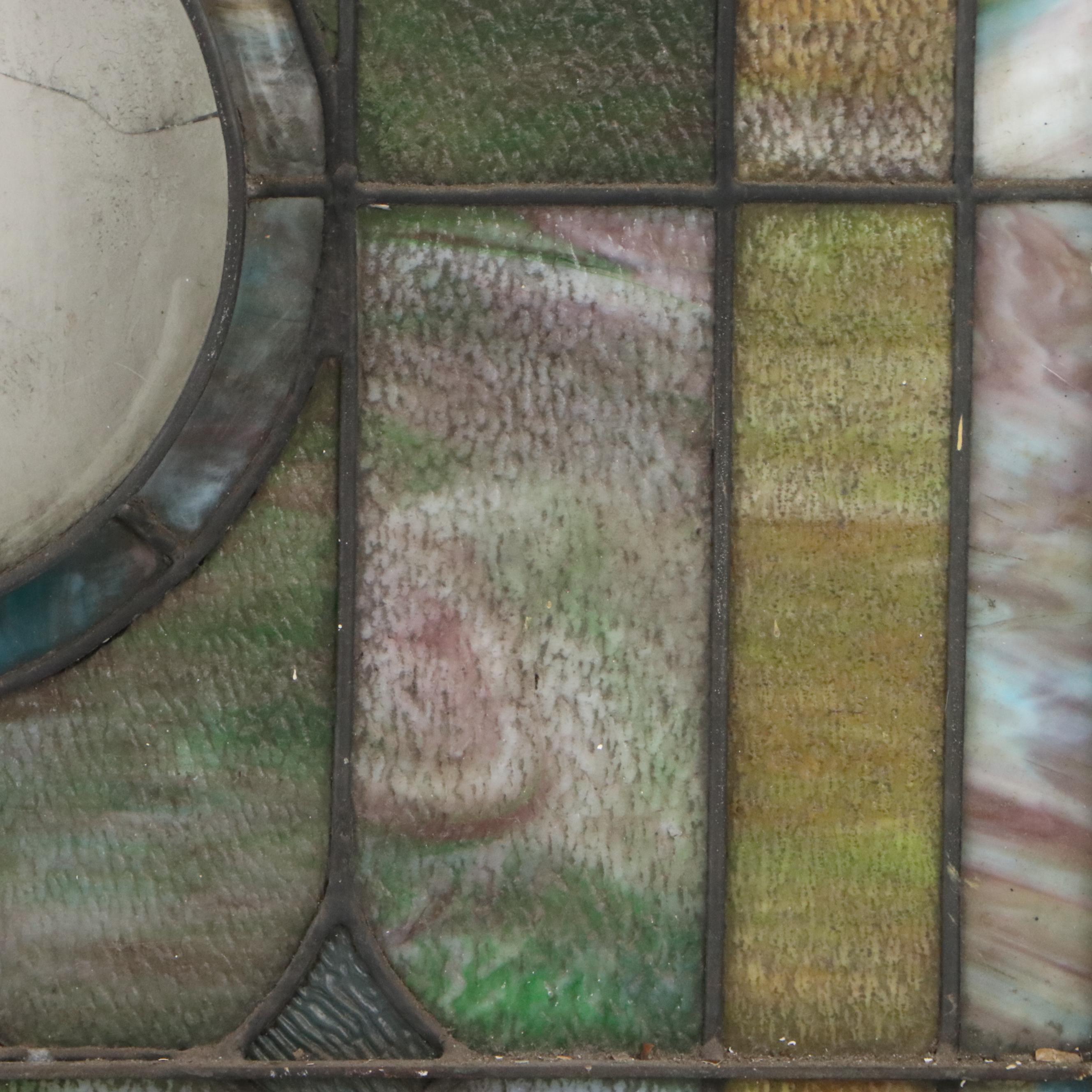 Gothic Style Leaded Stained Glass Lancet Cathedral Windows