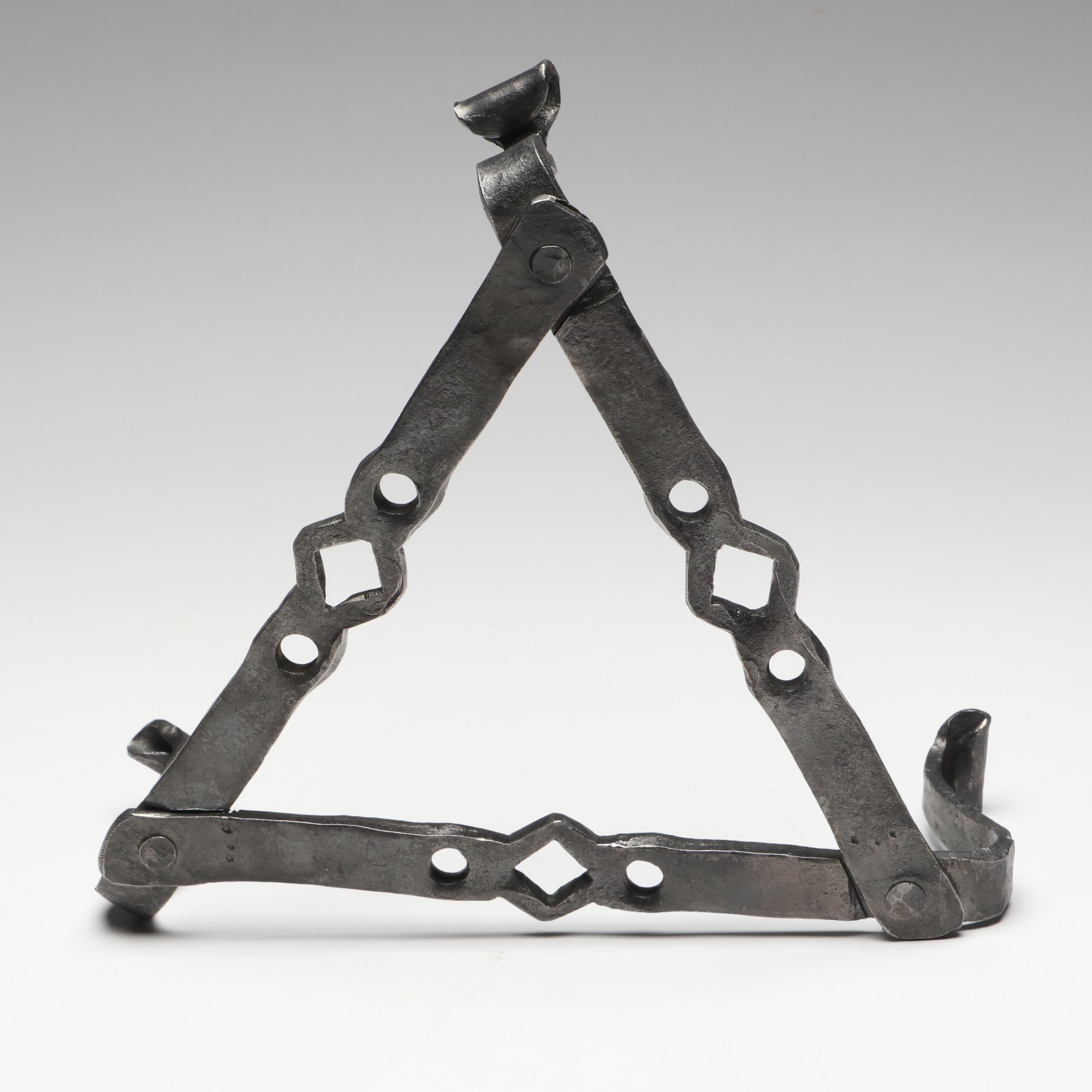 John Wright Hand-Forged Triangular Trivet