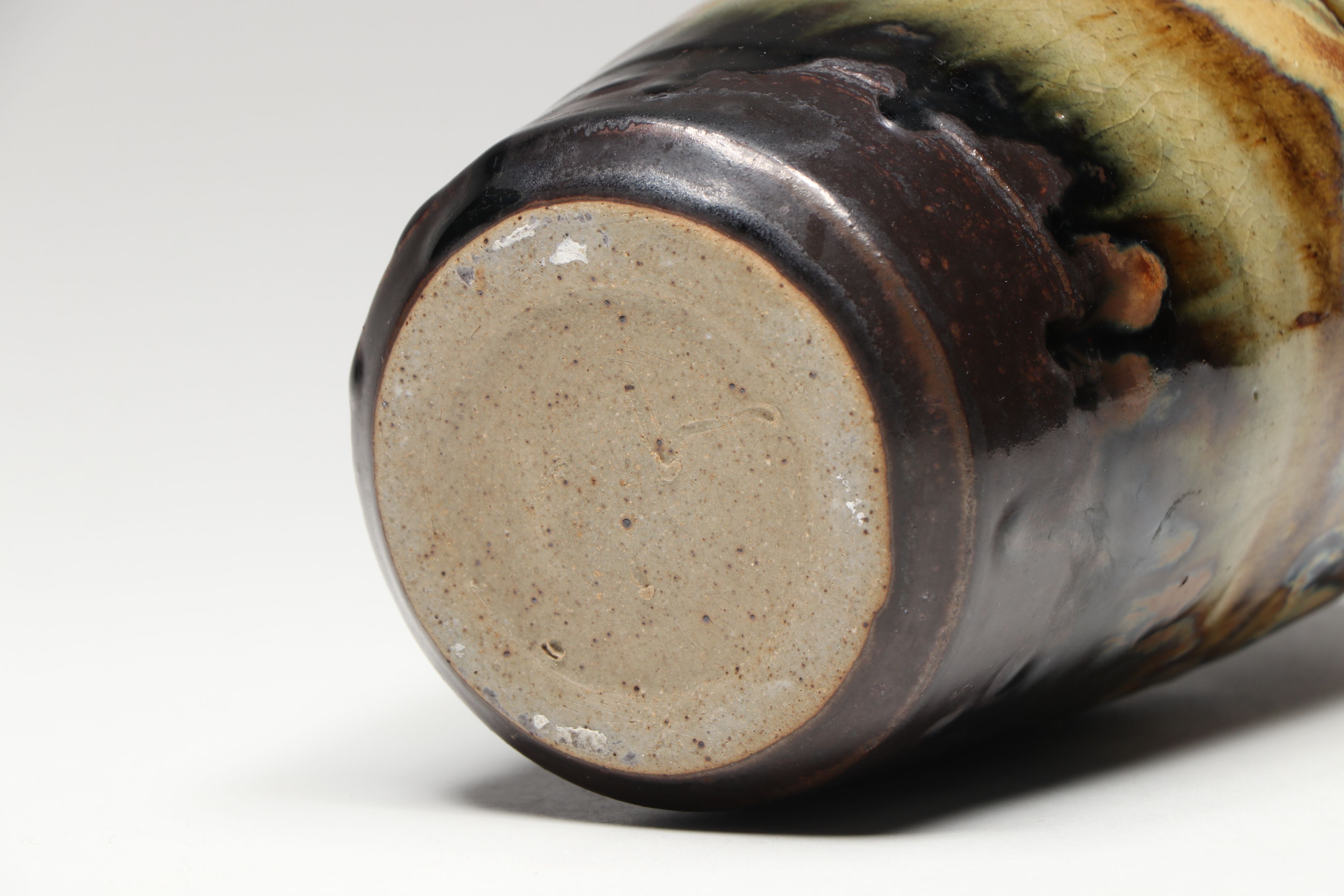 Lee Rexrode Stoneware with Other Artist Signed Art Pottery Vases