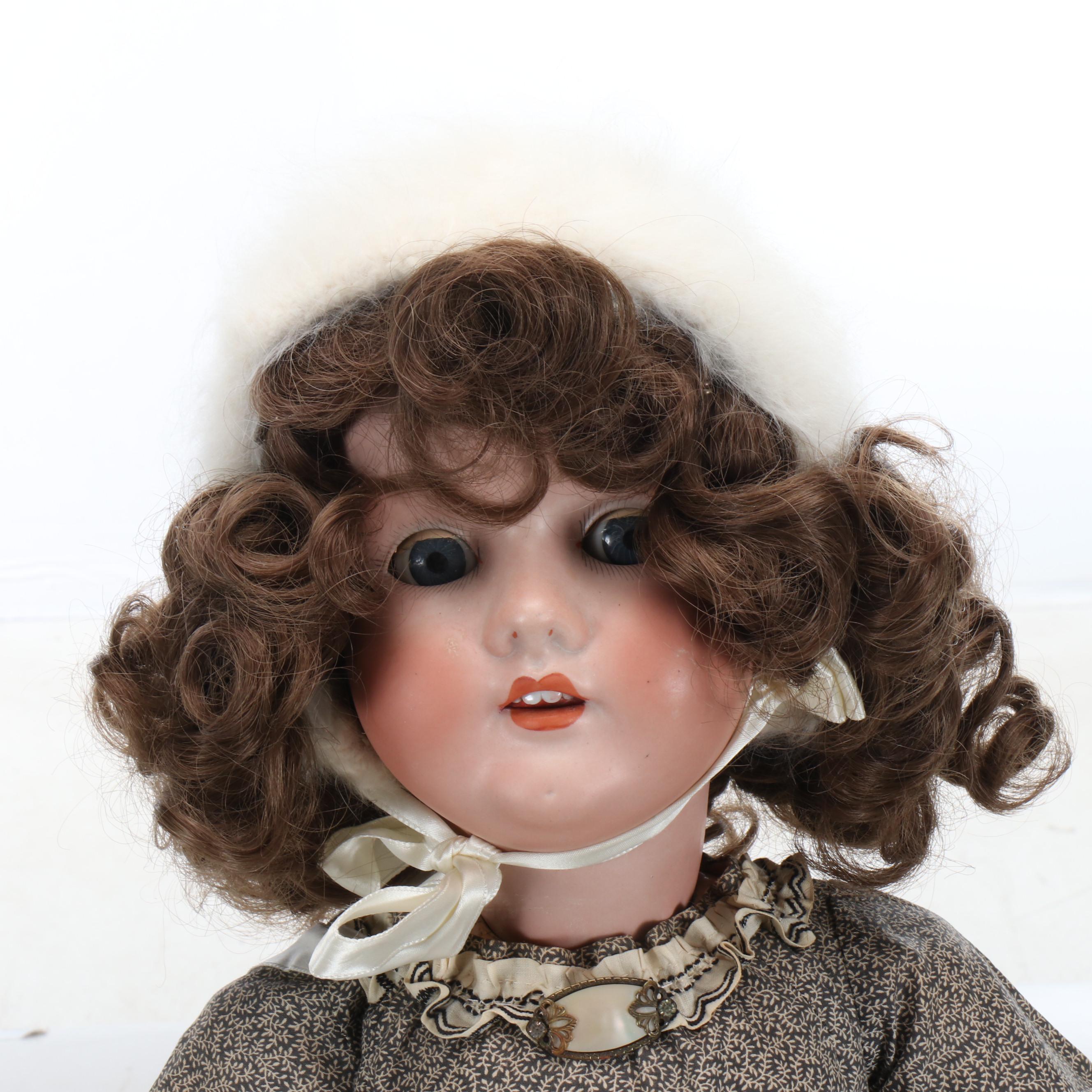 Kley & Hahn "Walkure" Antique German Bisque Head Doll