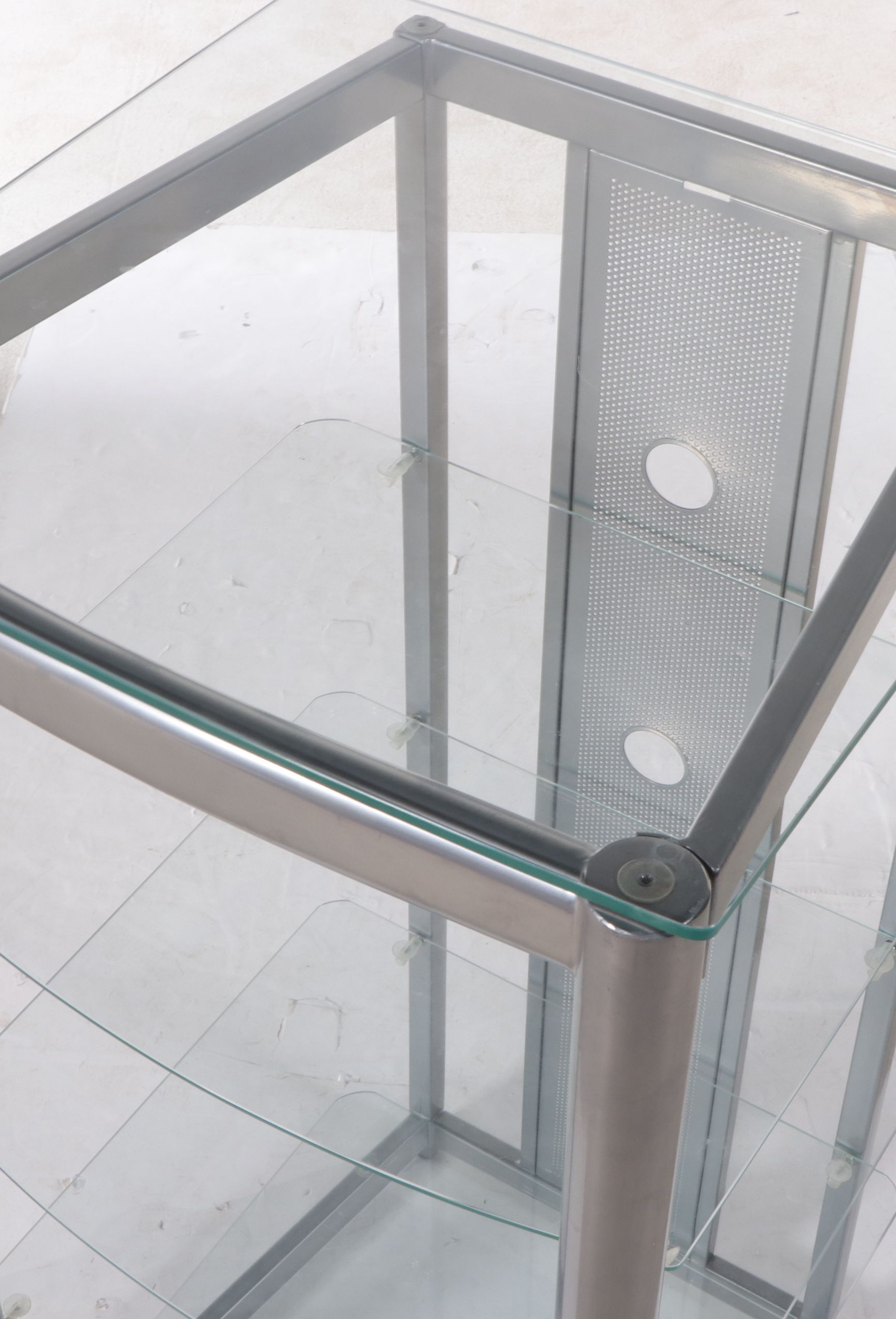 Powell Metal Display Cabinet