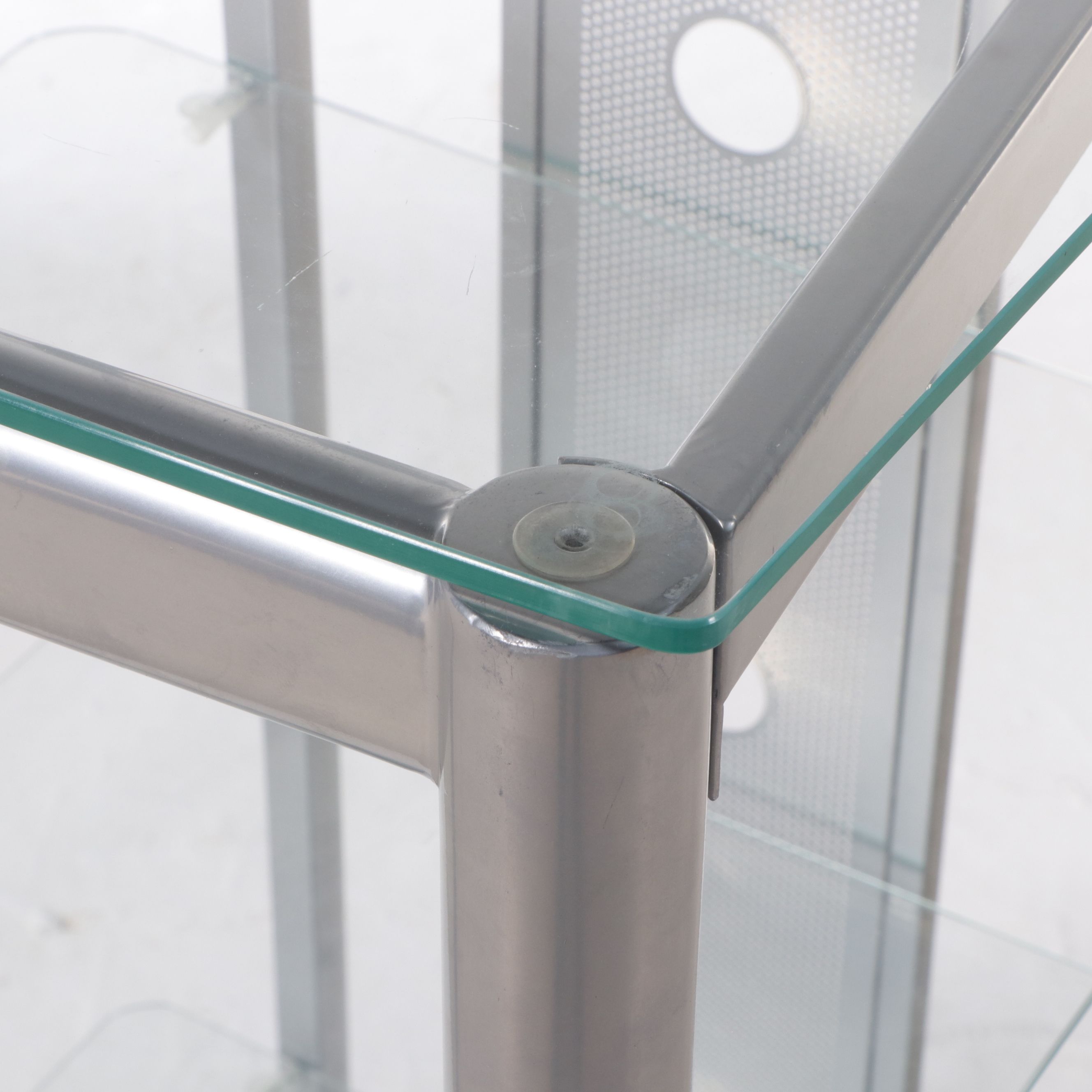 Powell Metal Display Cabinet