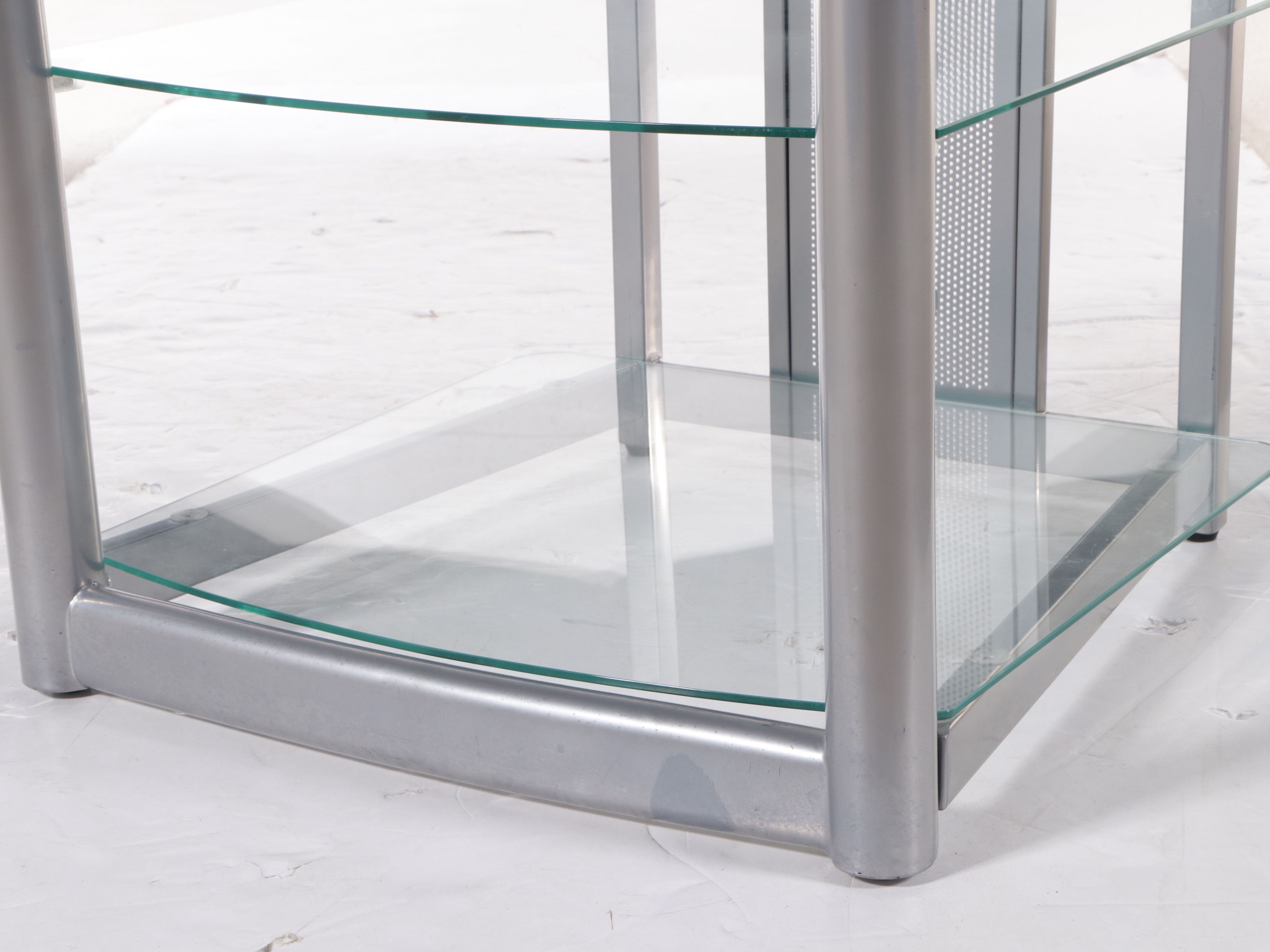 Powell Metal Display Cabinet