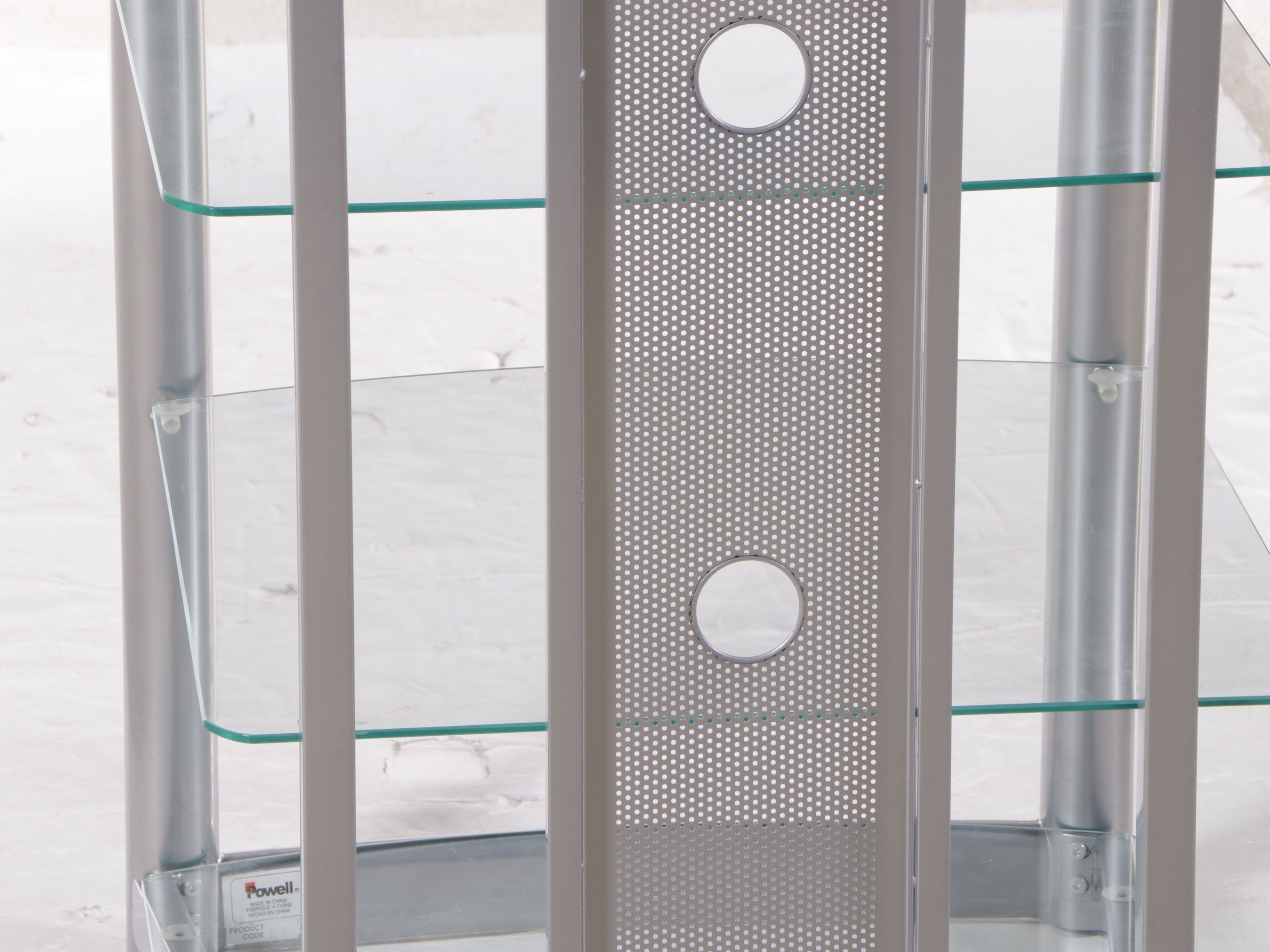 Powell Metal Display Cabinet