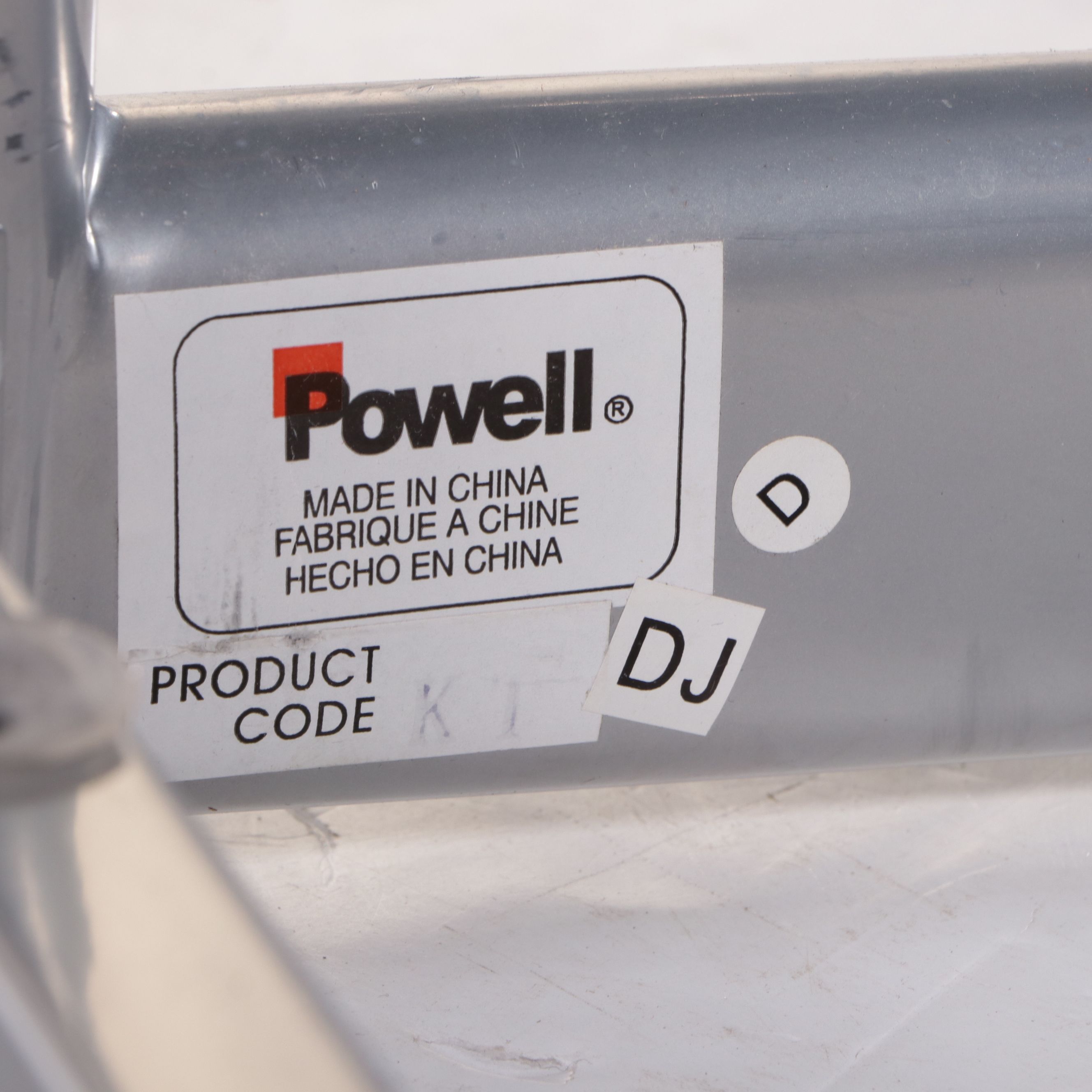 Powell Metal Display Cabinet