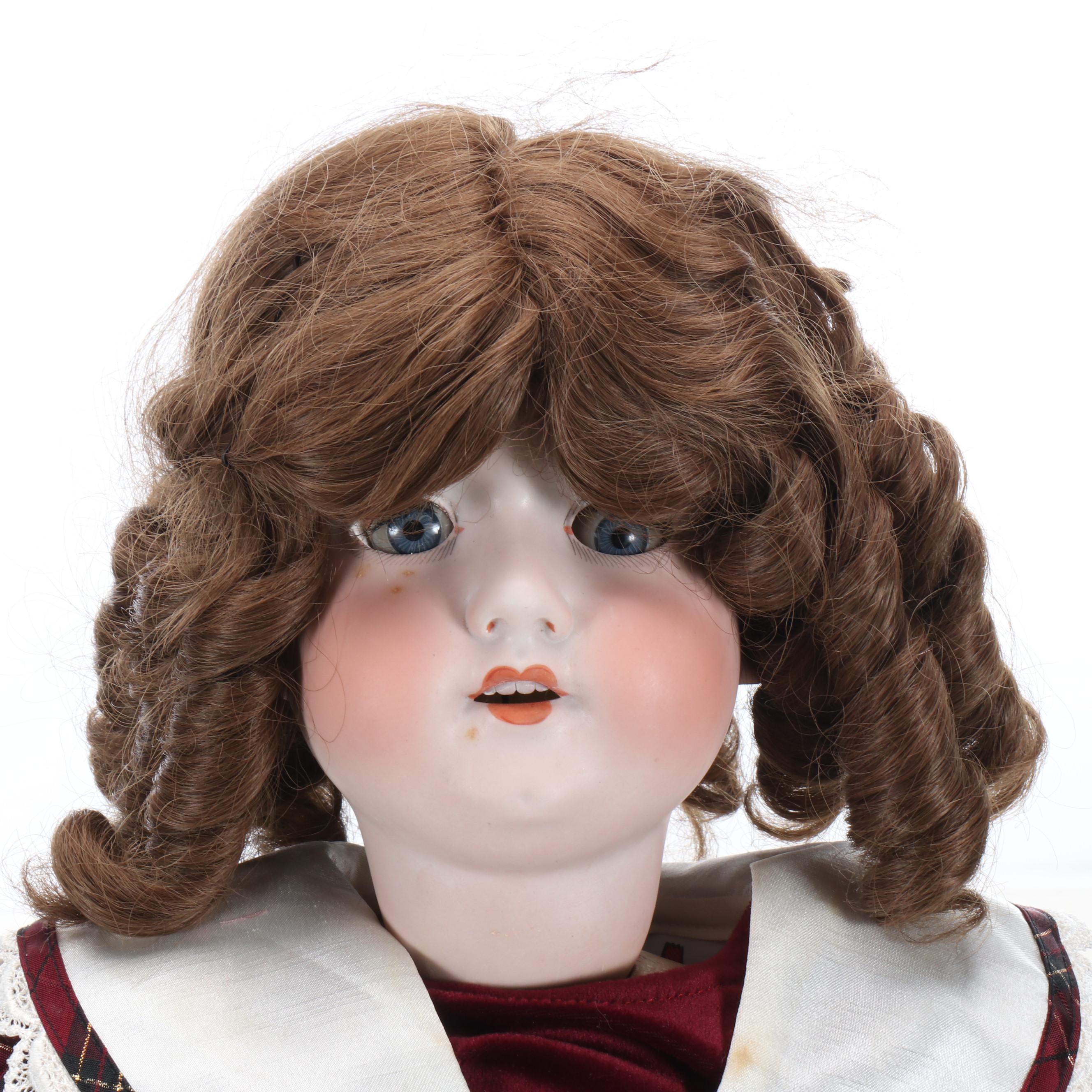 Armand Marseille German Bisque Head Doll