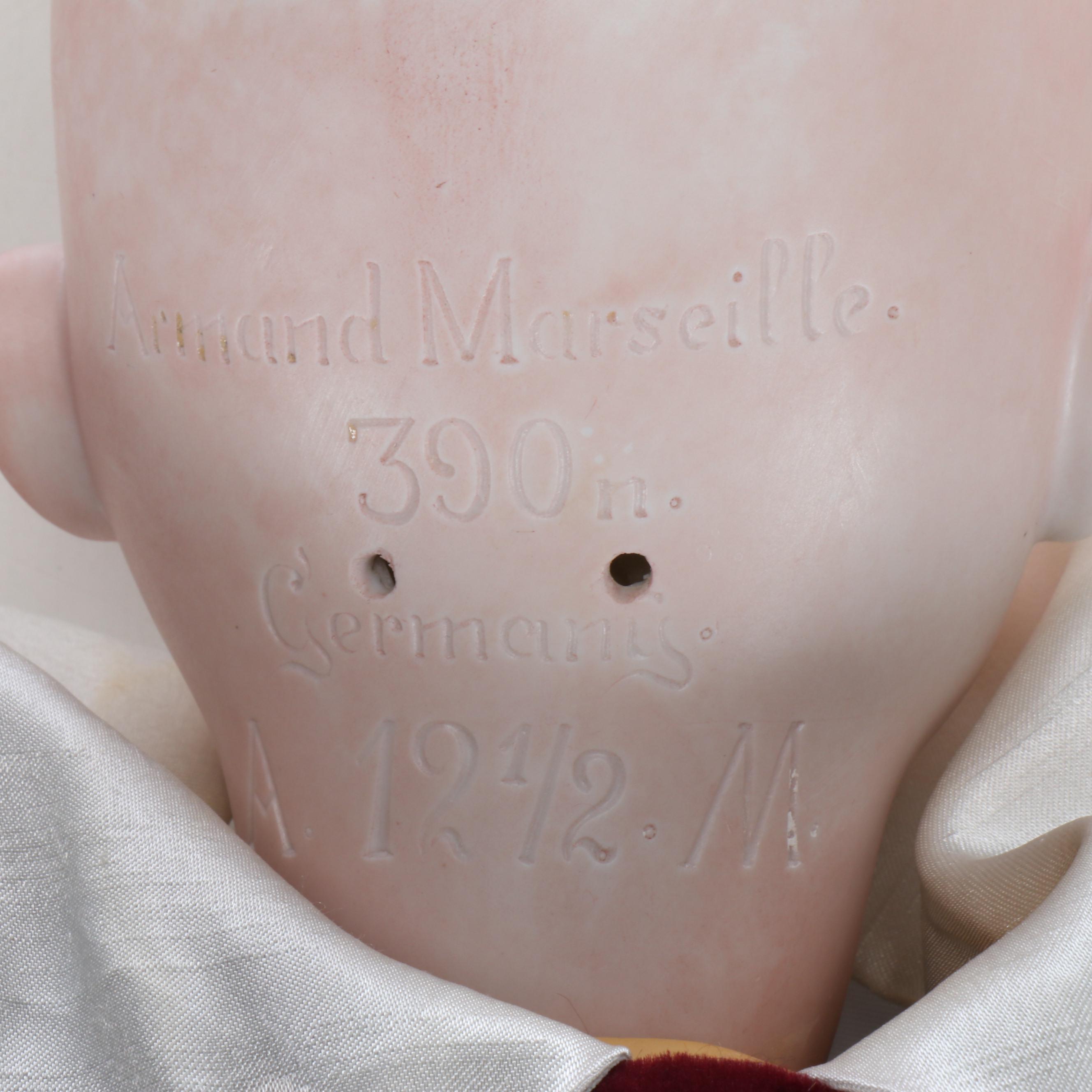Armand Marseille German Bisque Head Doll