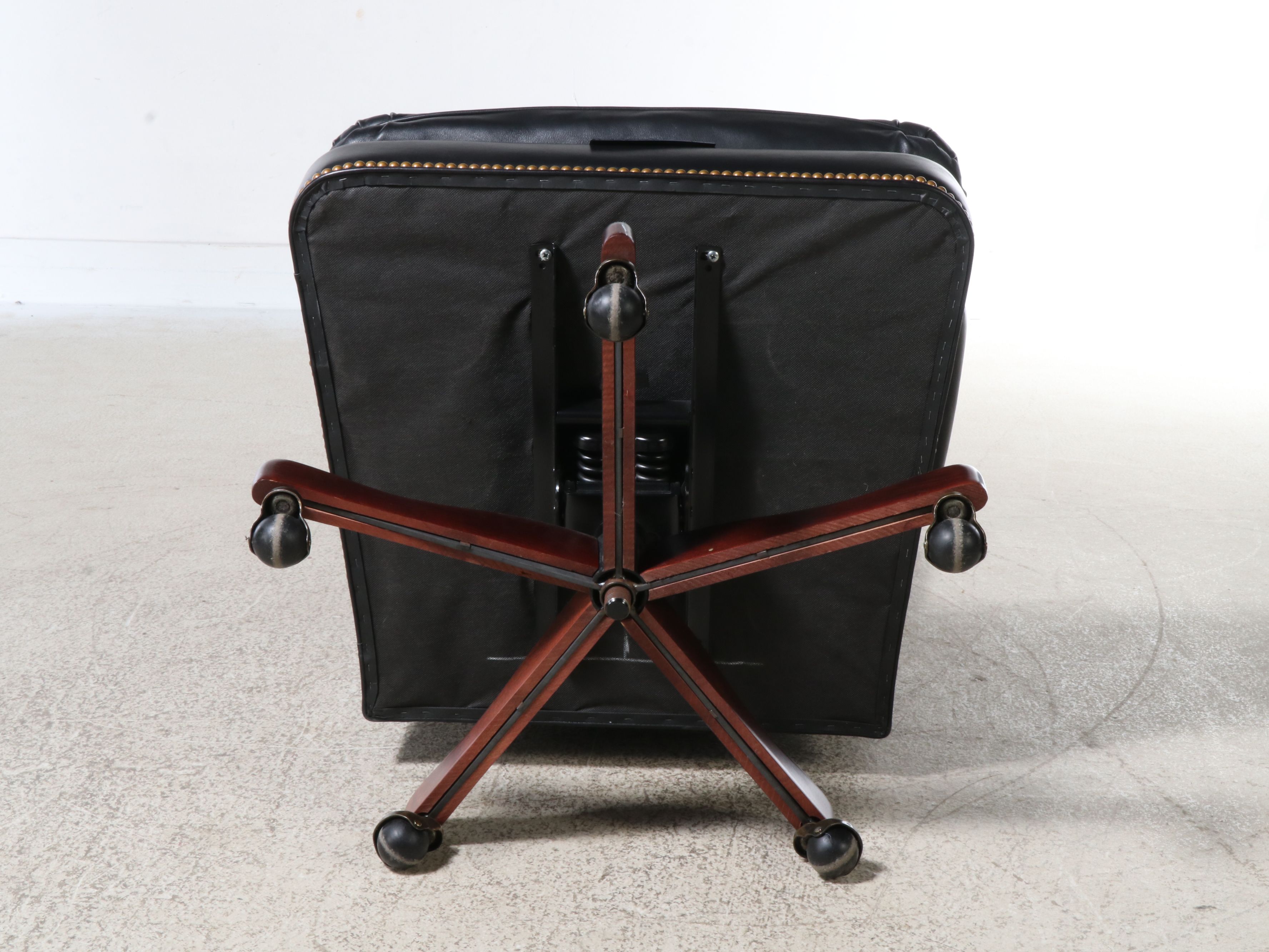 Executive Office Chair with Nail Head Trim