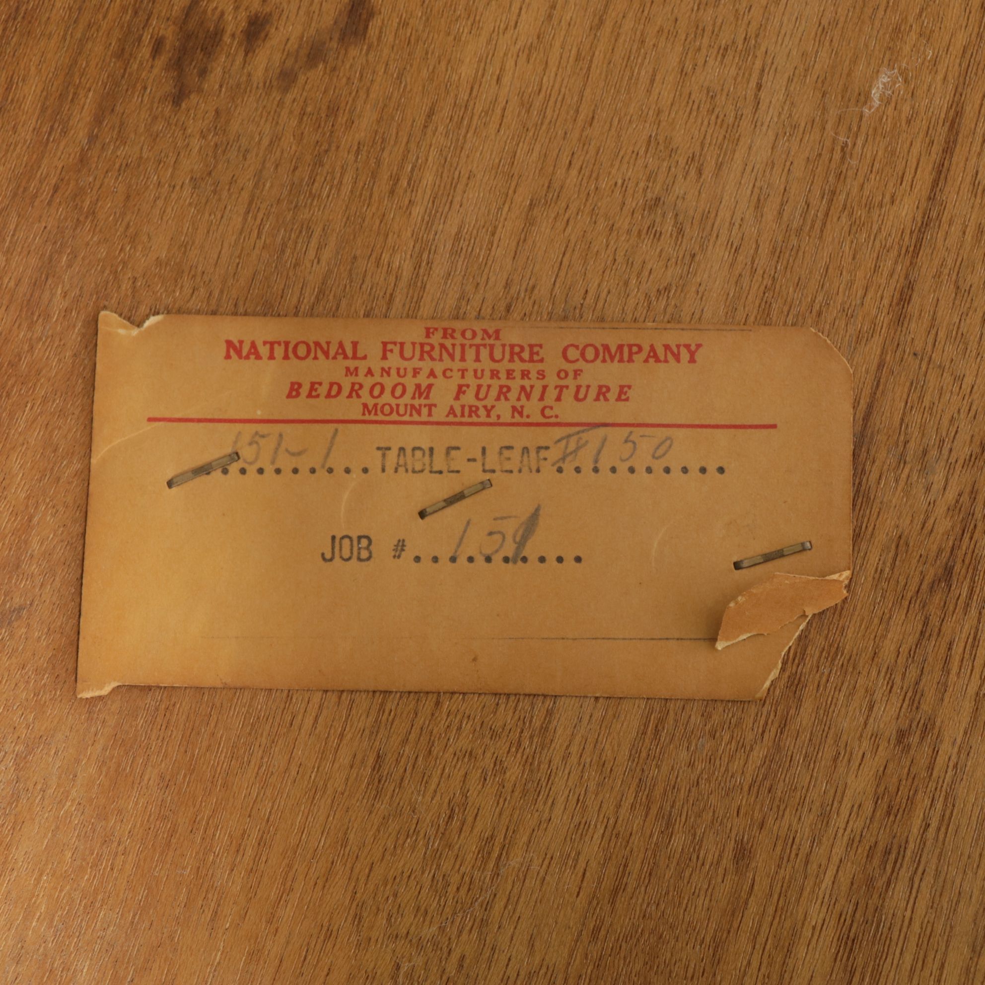 National Furniture Cherry Drop Leaf Dining Table with Four Cane Back Chairs