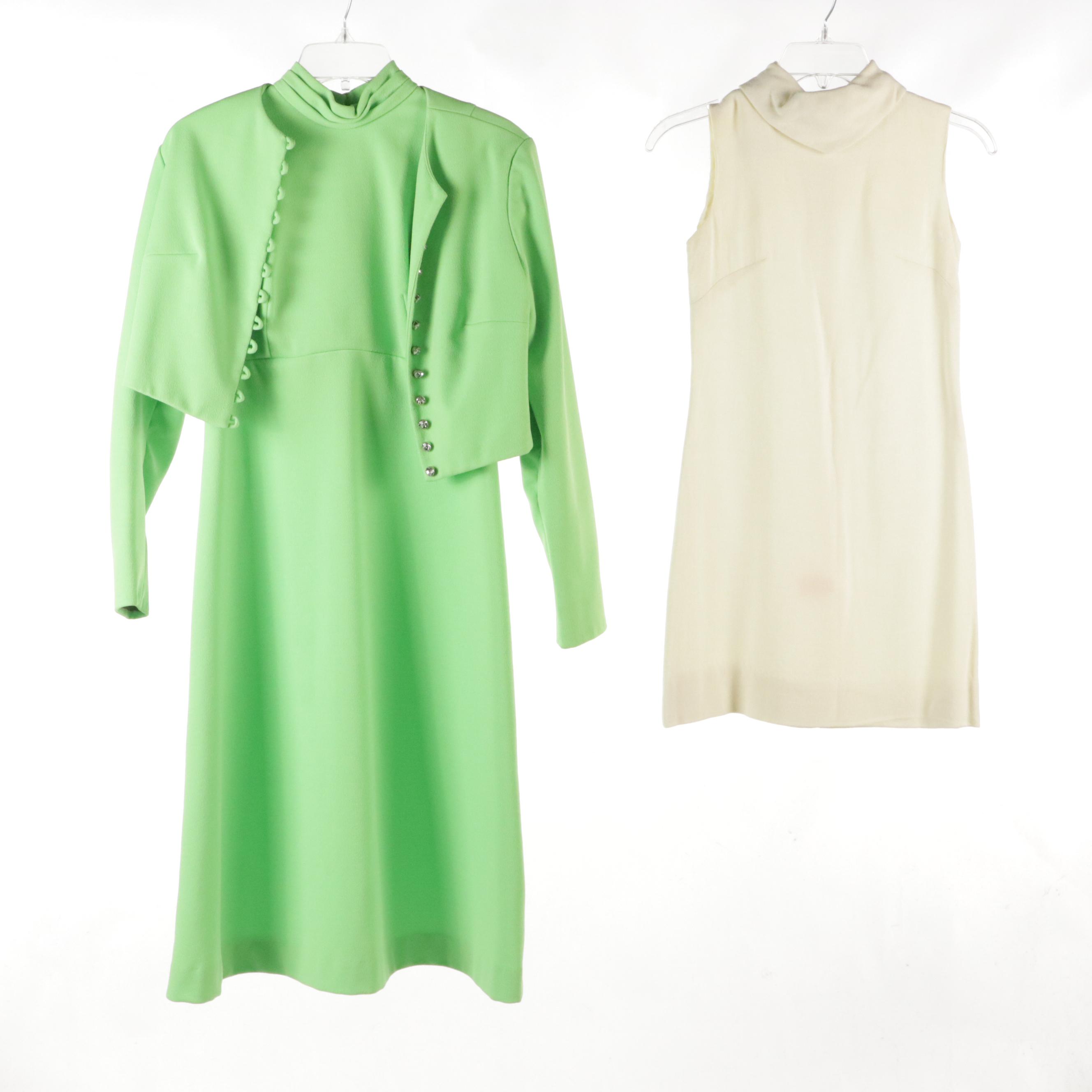 Vintage Bandbox Mini Dress, Jr. Theme Midi Dress & Jacket with Other Jumpsuit