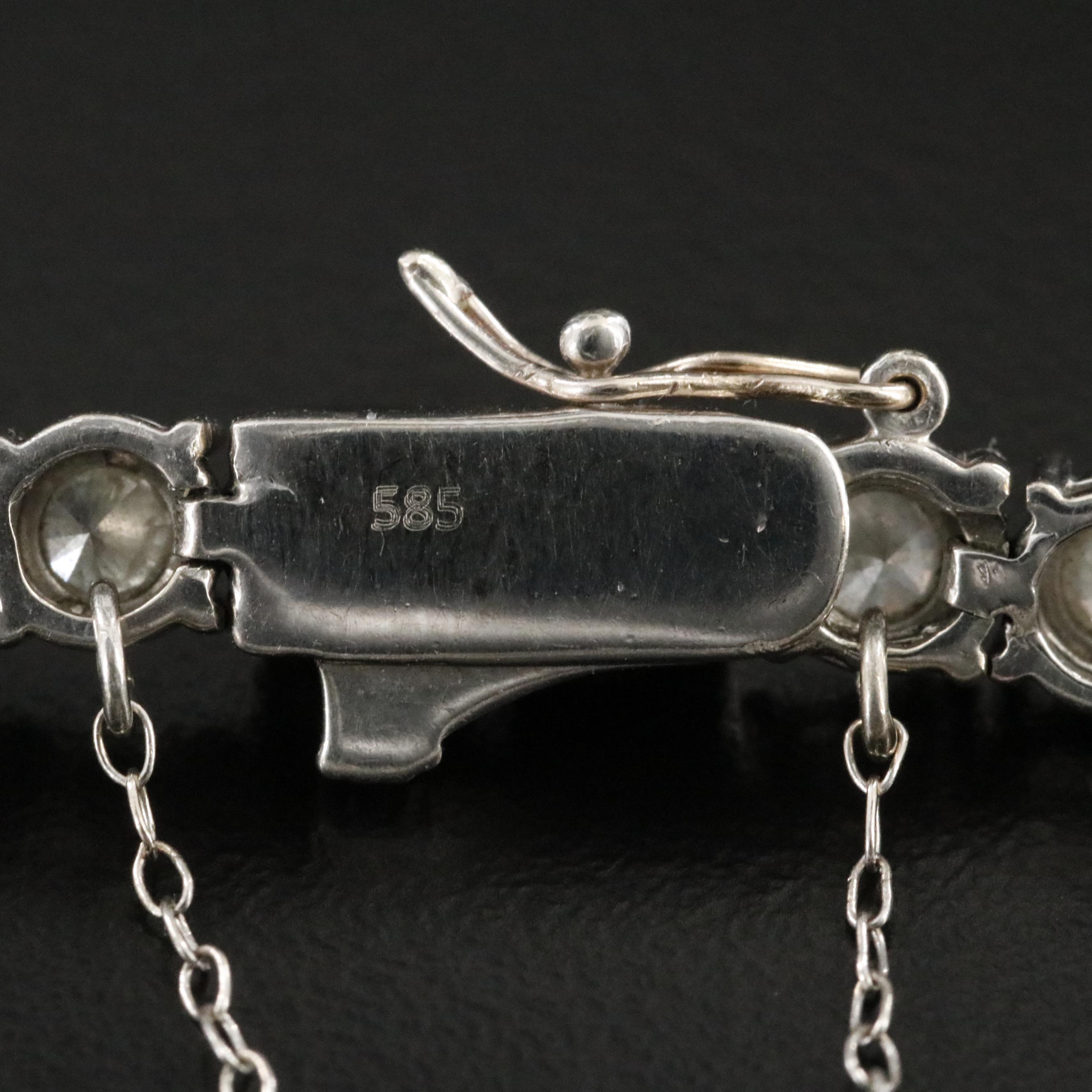 14K 4.00 CTW Diamond Line Bracelet