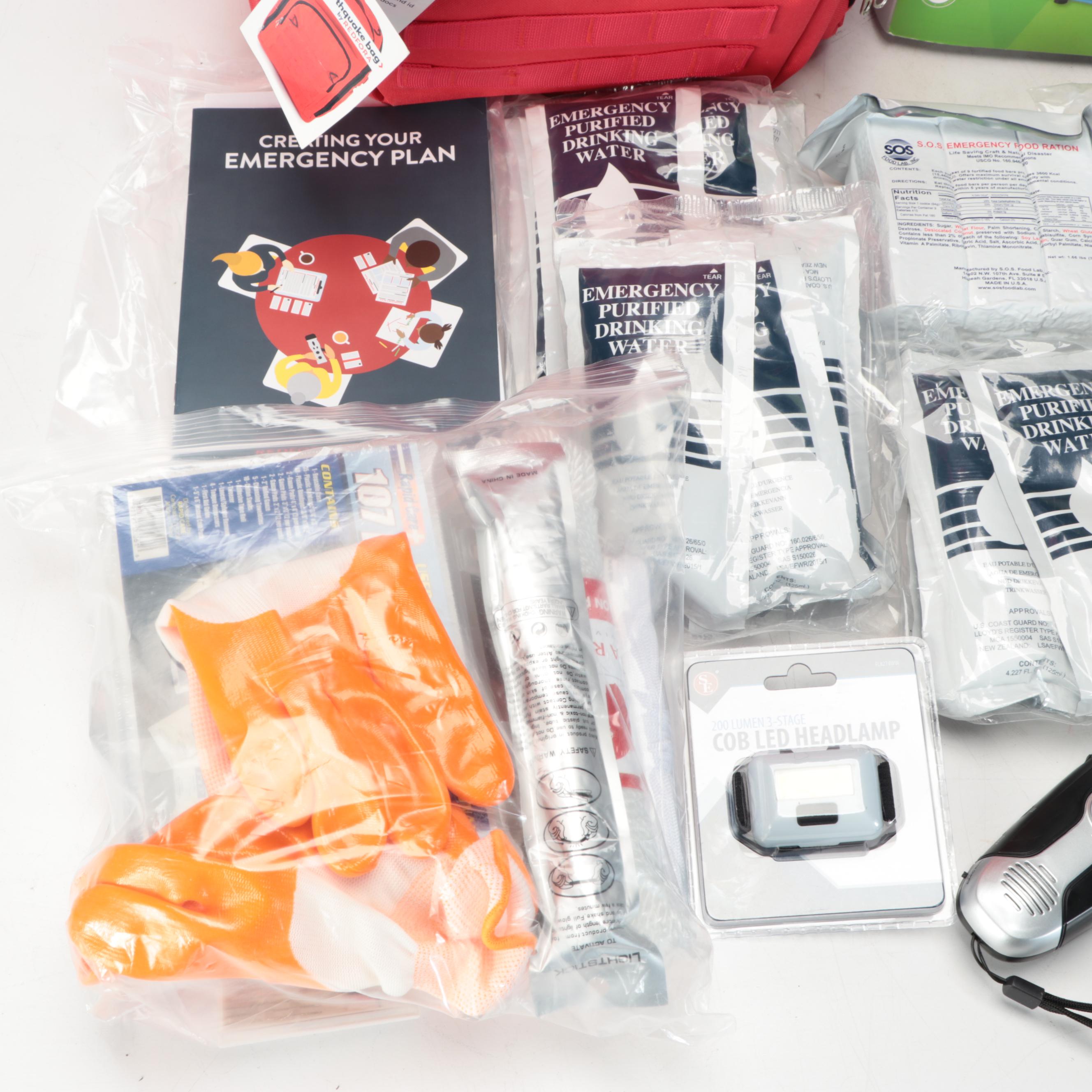 Redfora Guides Emergency Tent Kit with Coleman Butane Stove