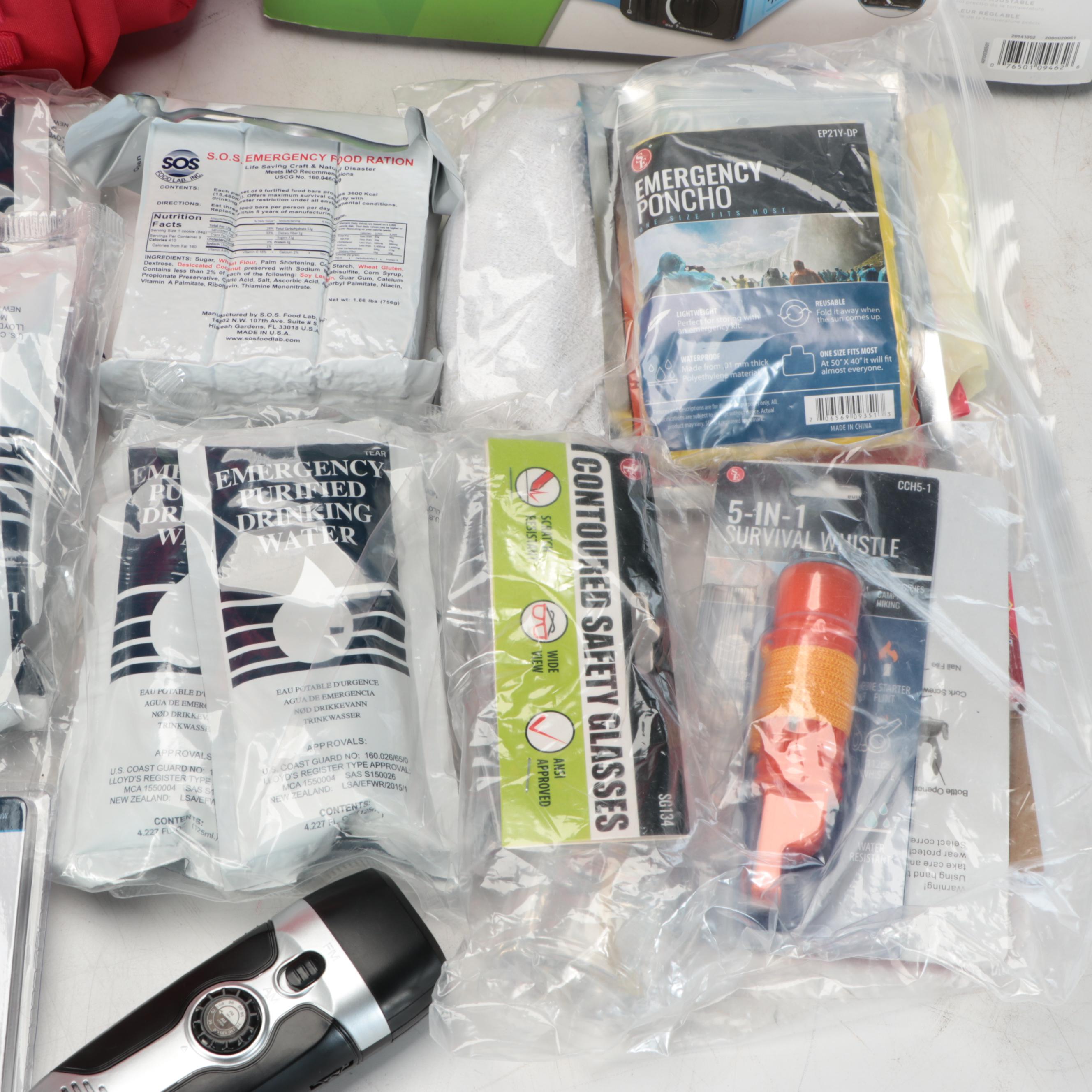 Redfora Guides Emergency Tent Kit with Coleman Butane Stove