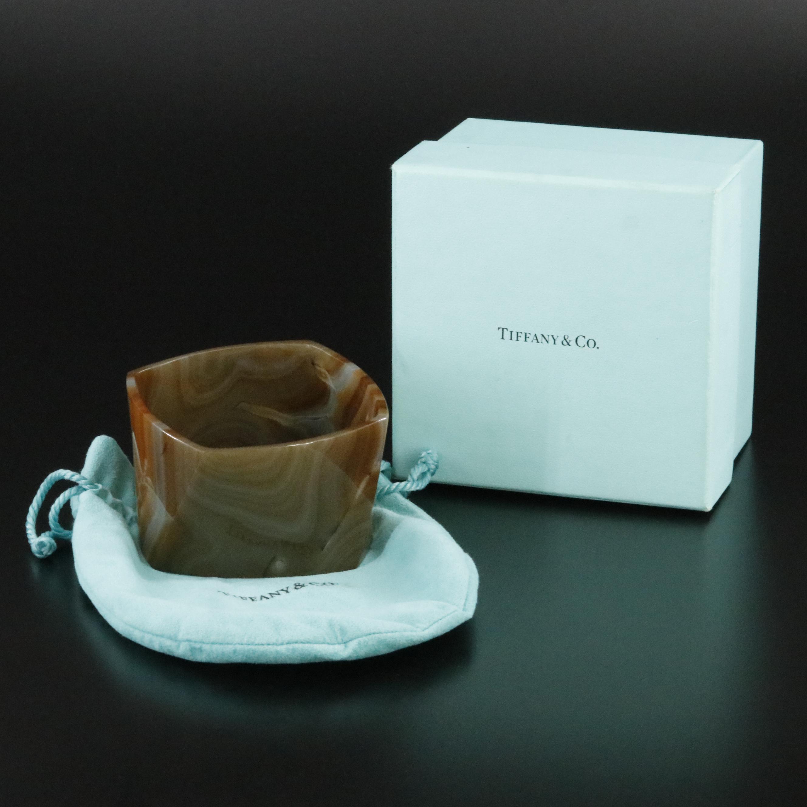 Frank Gehry for Tiffany & Co. Agate Torque Bracelet