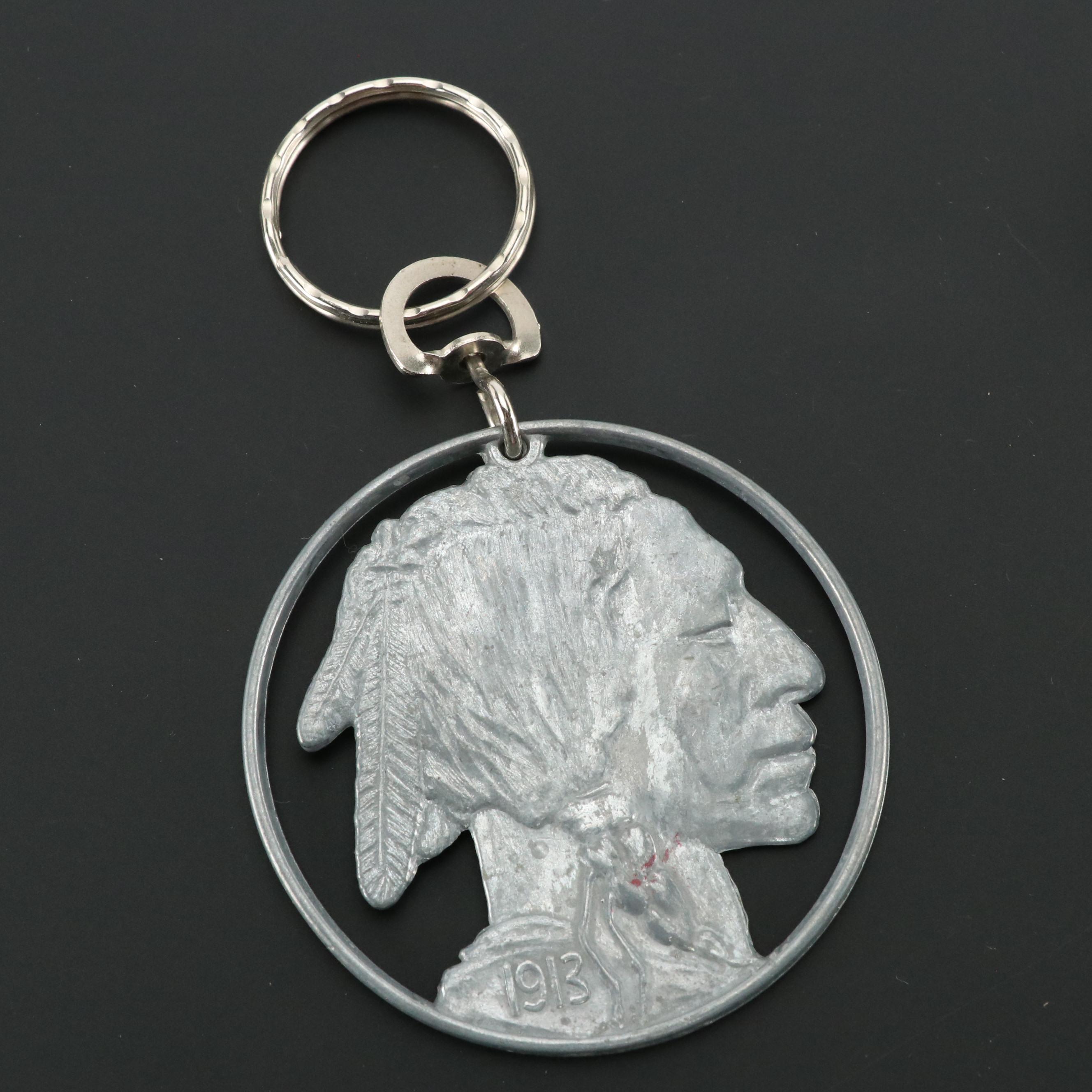 Southwestern Turtle Money Clip, Native American Head Key Ring and Other Magnate