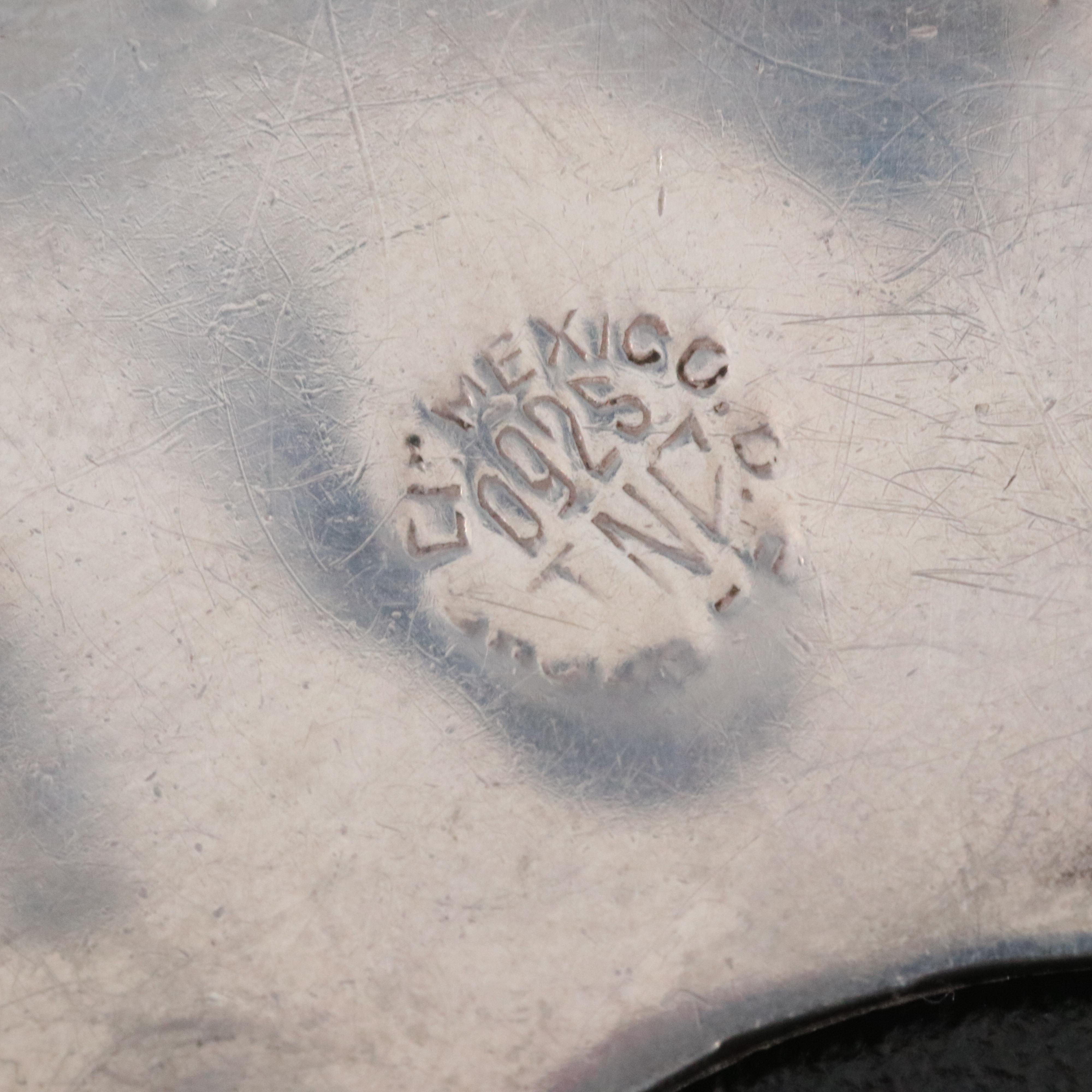 Mexican Sterling Zodiac Panel Bracelet