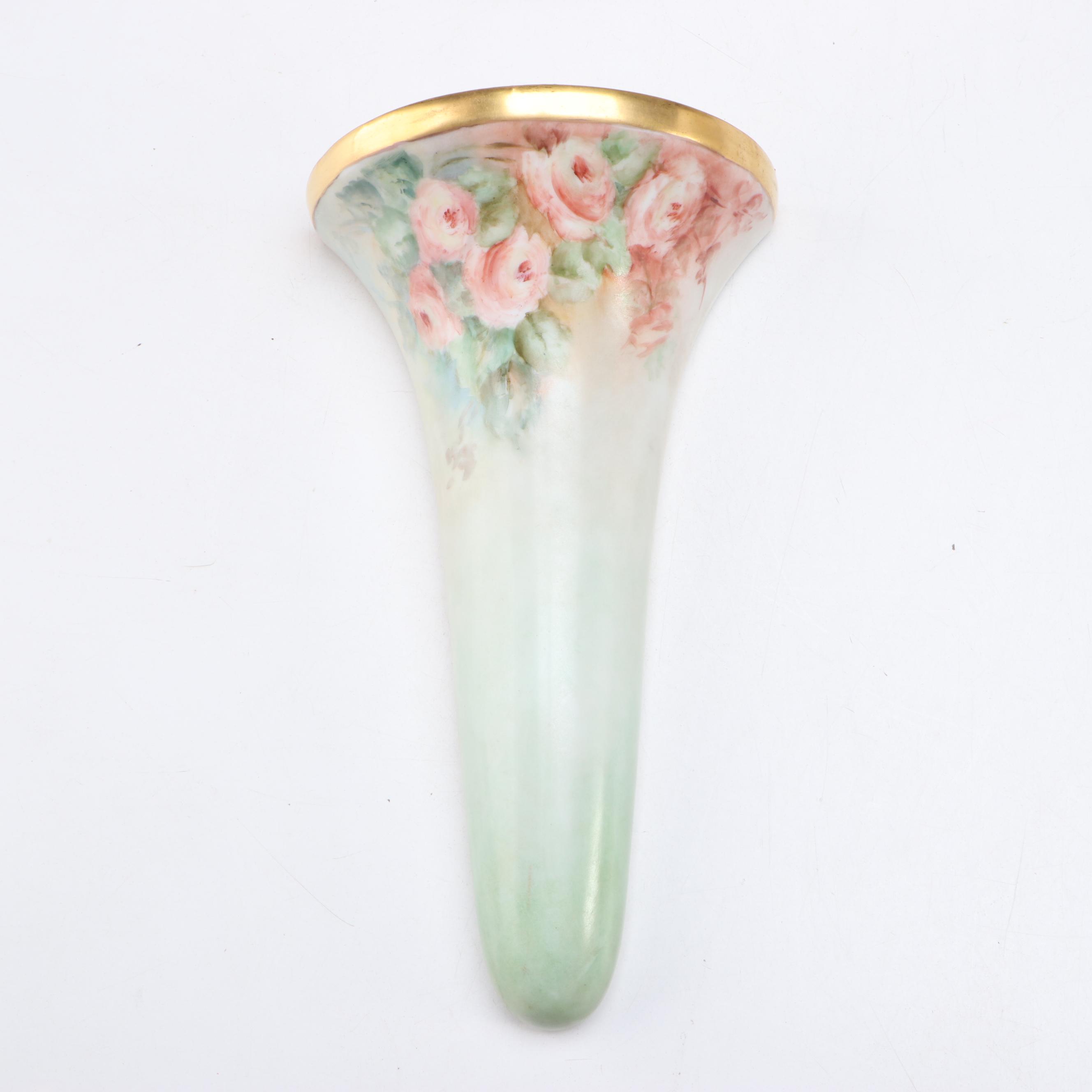 Royal Bayreuth Bavaria Porcelain Bowl, Floral Ceramic Wall Vase and More