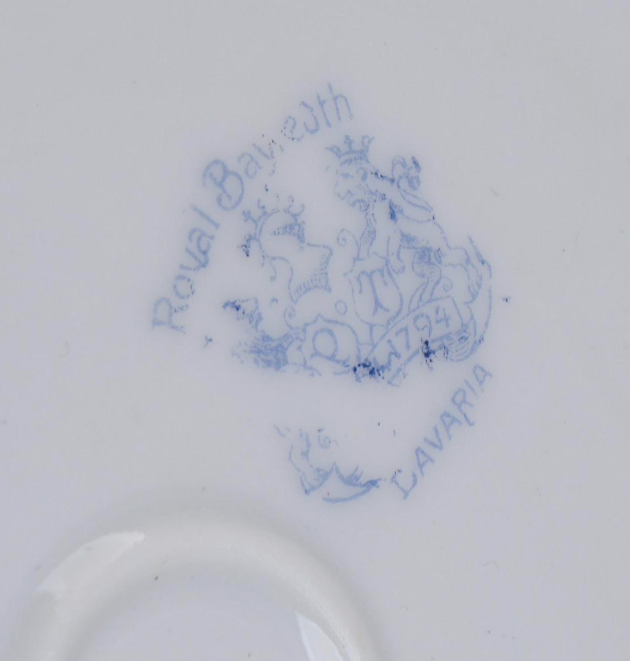 Royal Bayreuth Bavaria Porcelain Bowl, Floral Ceramic Wall Vase and More