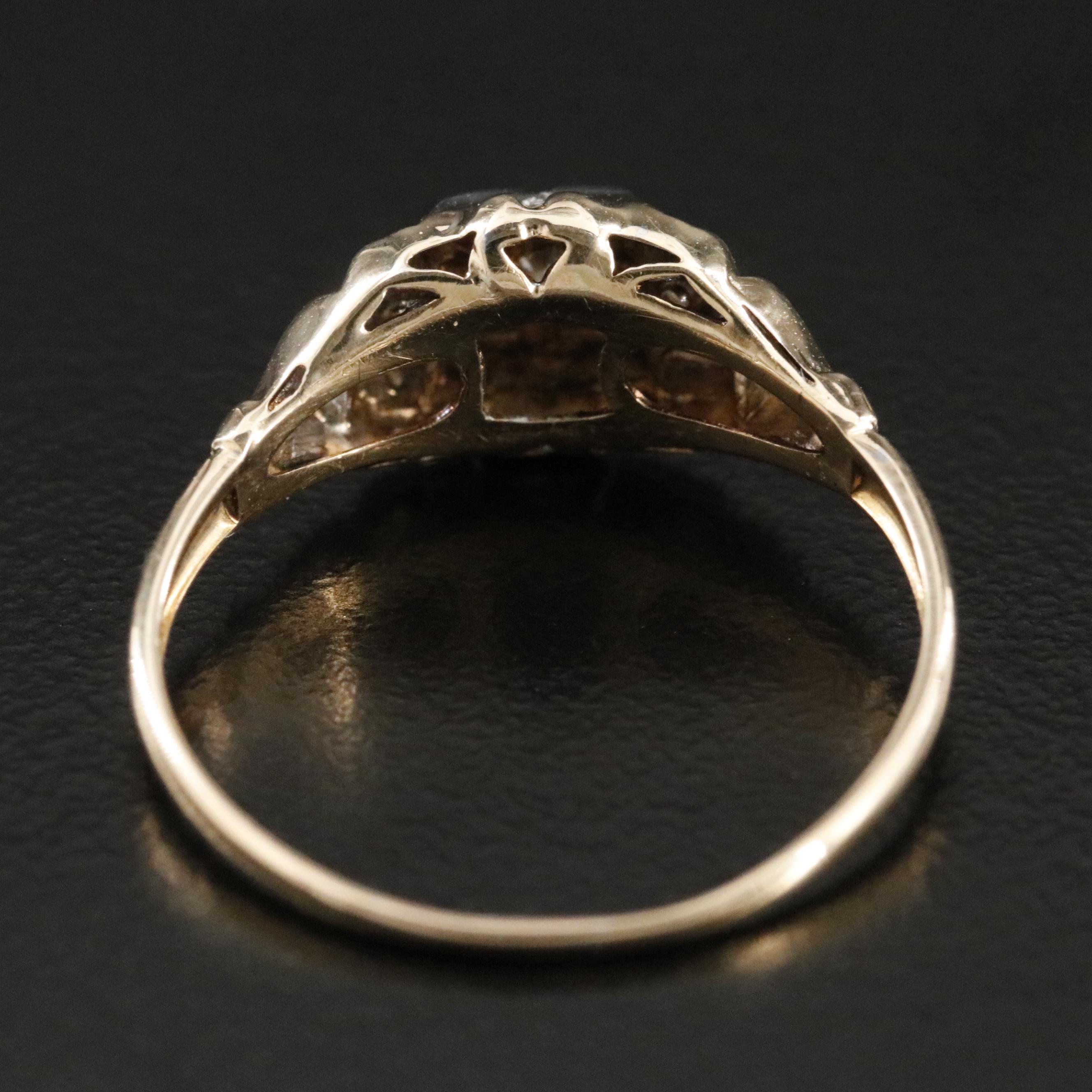 14K 0.06 CTW Diamond Ring