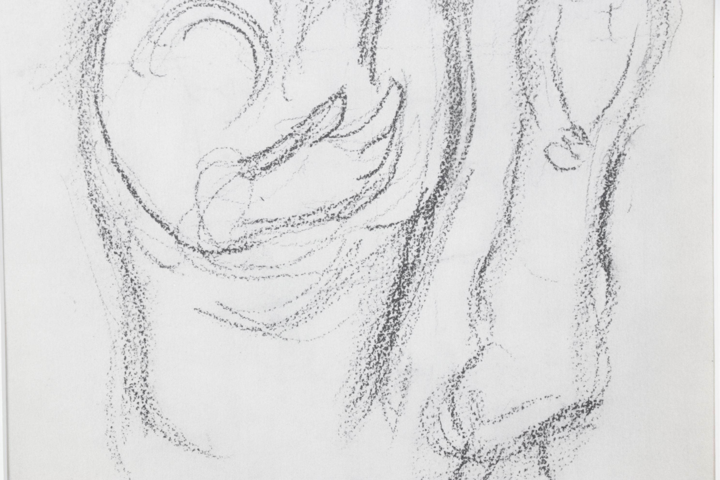 After Marc Chagall Offset Lithograph "Sarah and the Angels", 1960