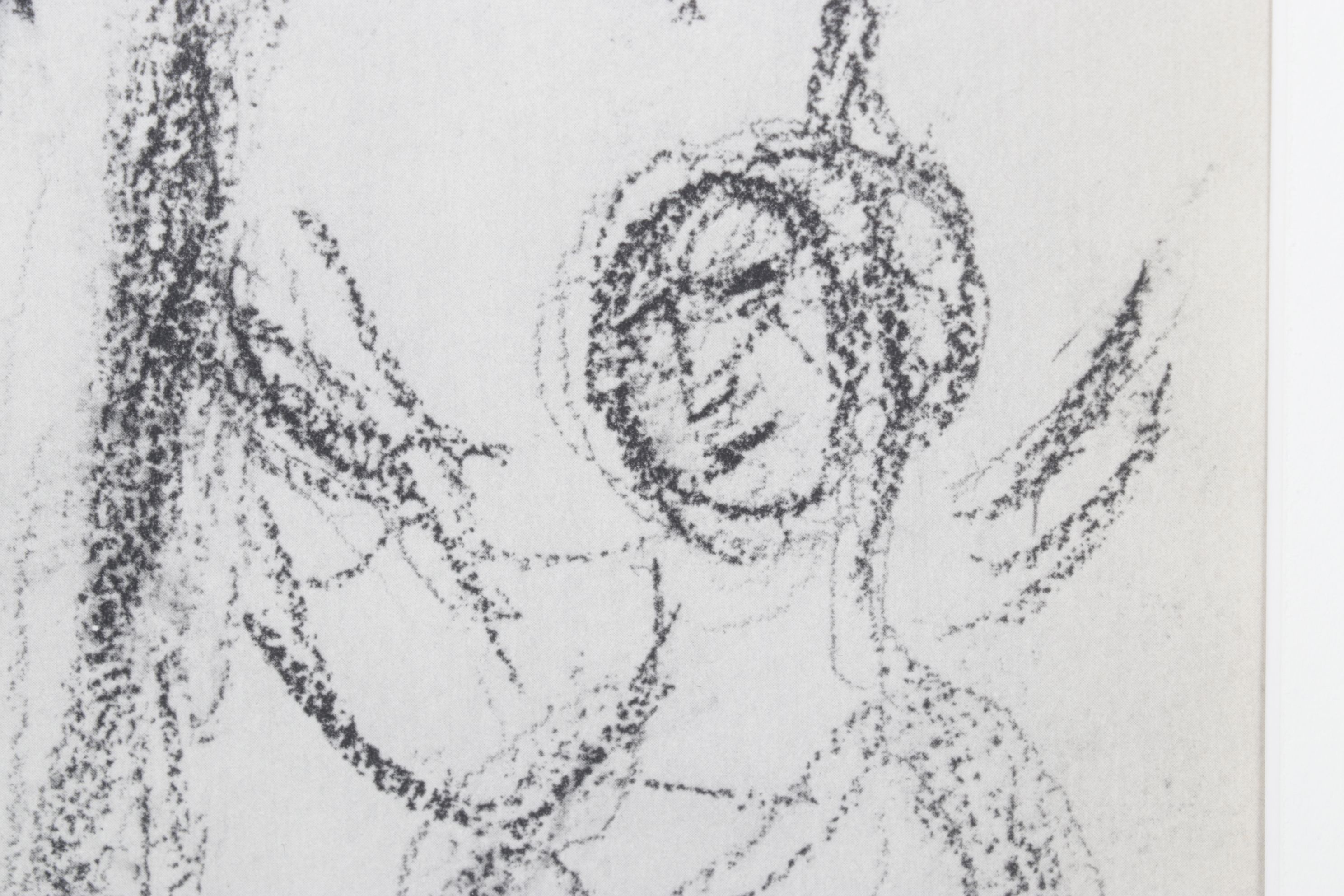 After Marc Chagall Offset Lithograph "Sarah and the Angels", 1960