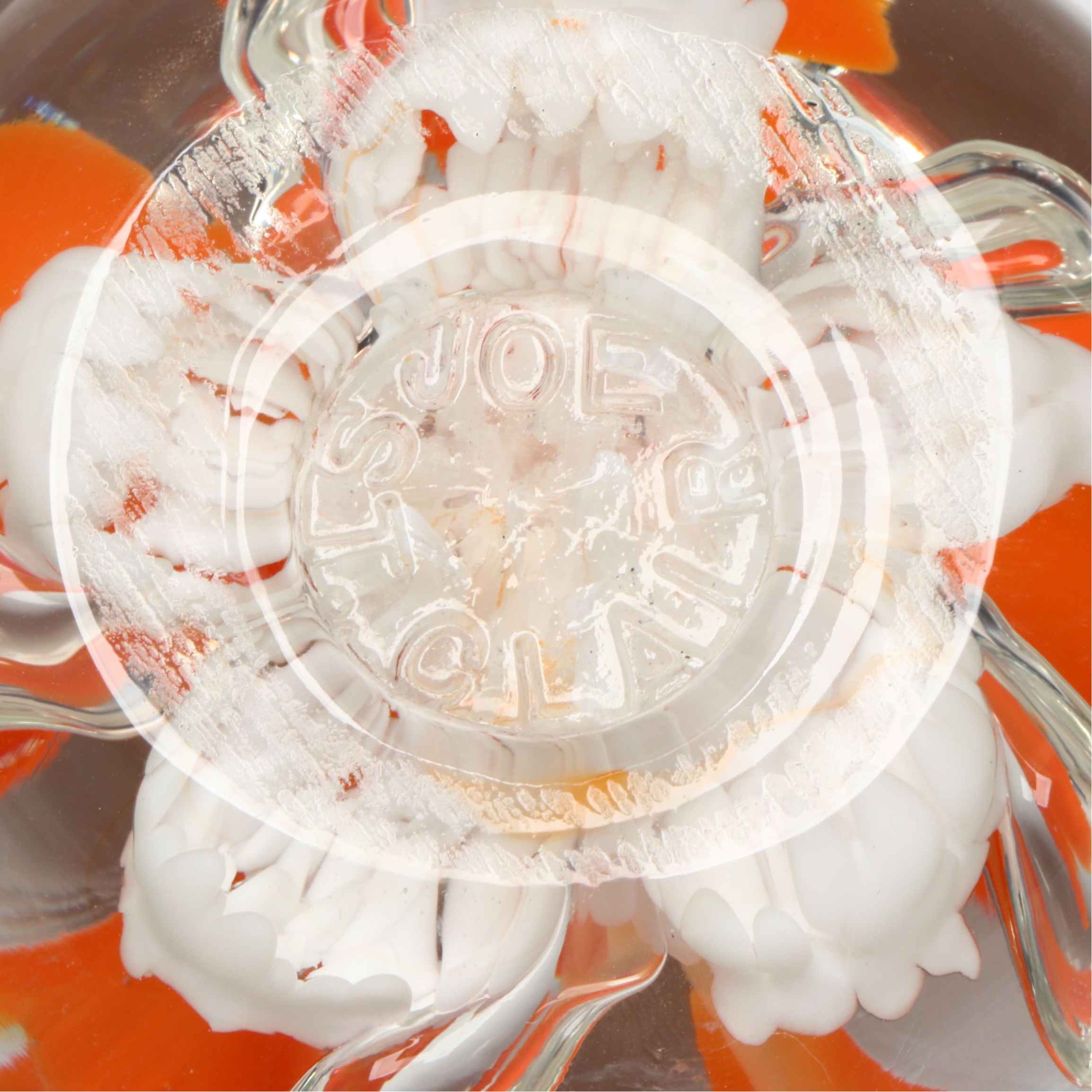 Joe St. Clair, DR, JB and Other Floral Handblown Glass Paperweights