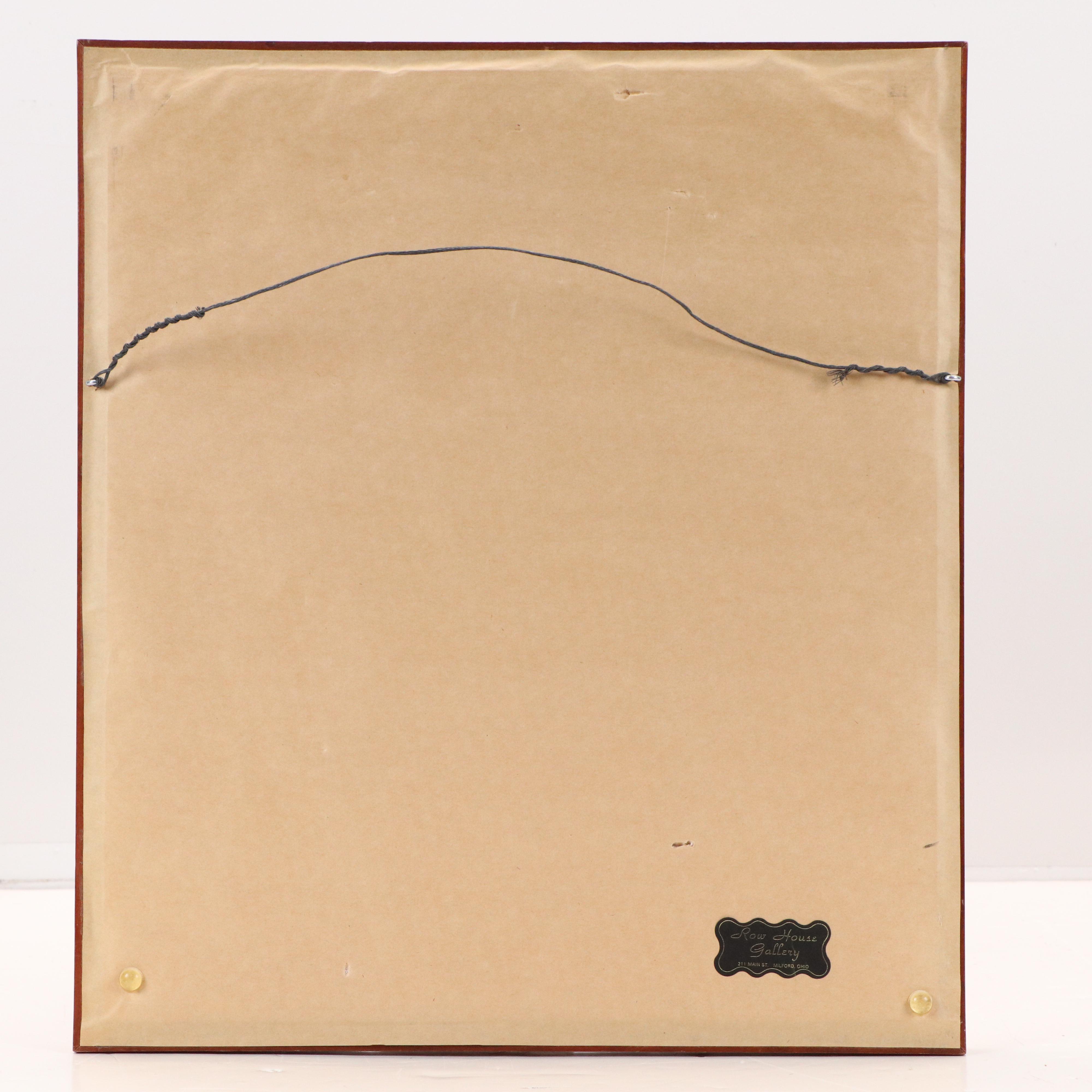 Color Etching with Aquatint "Poppy Field"