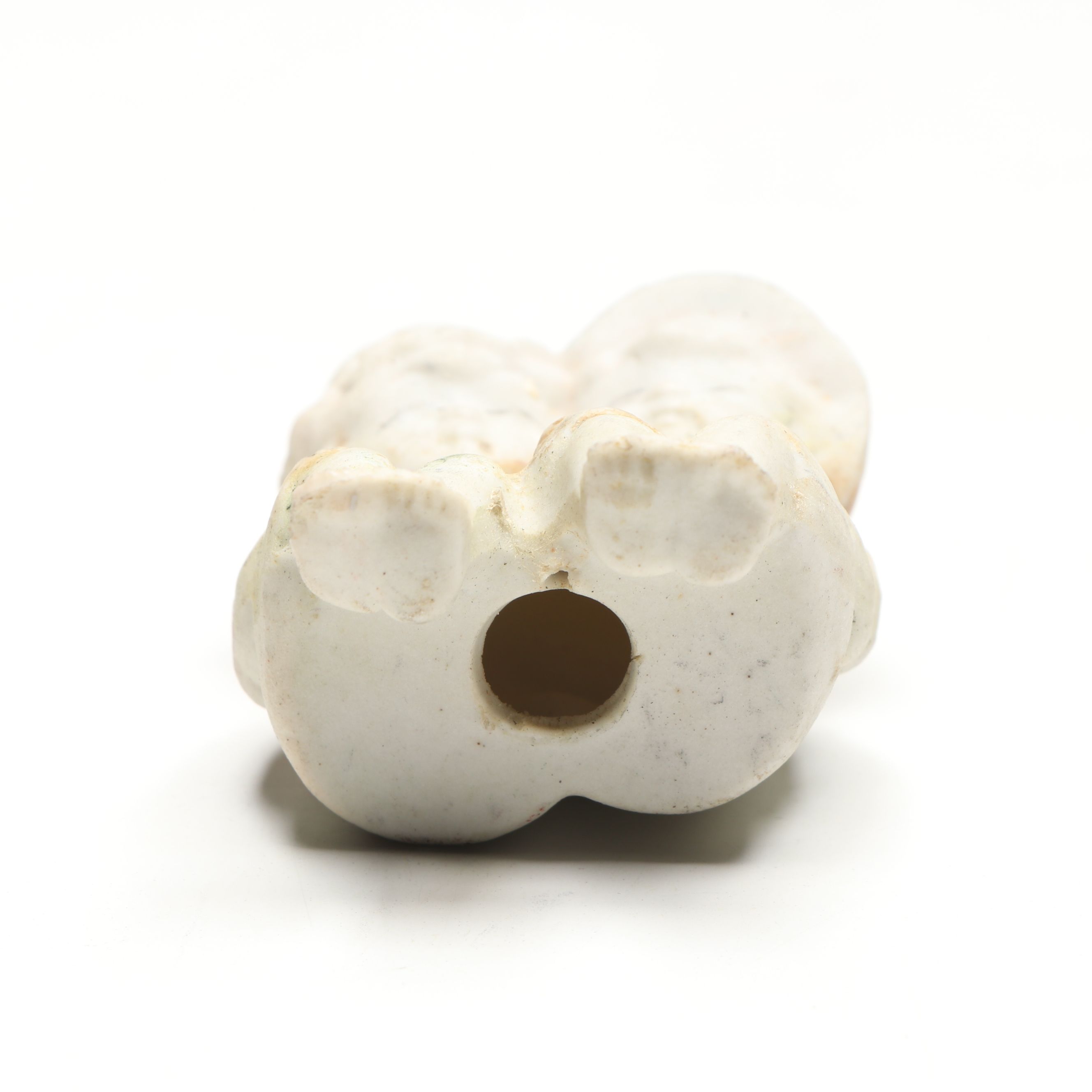 Occupied Japan Era Bisque Porcelain Planter and Figurines , Mid-20th Century