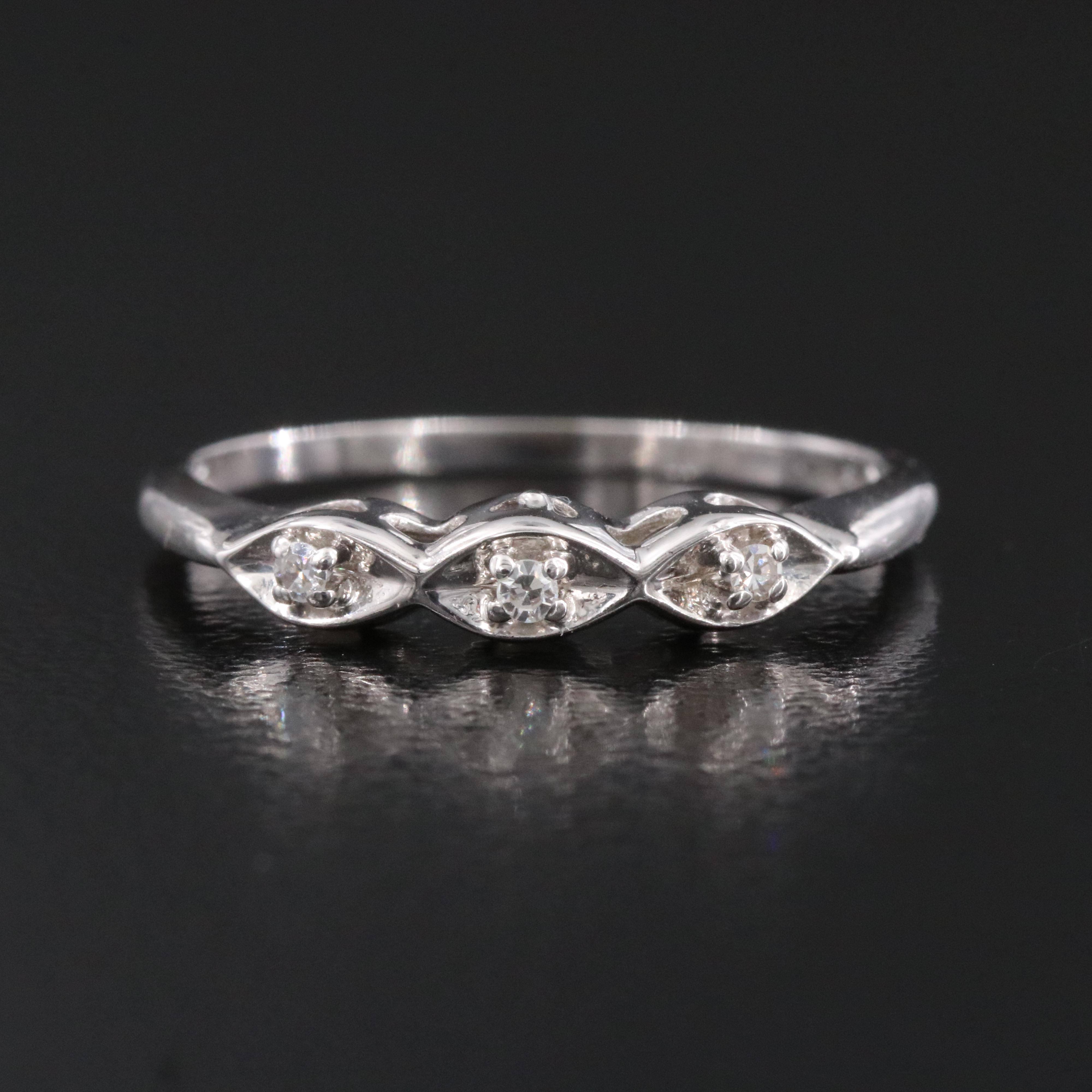14K 0.03 CTW Diamond Ring