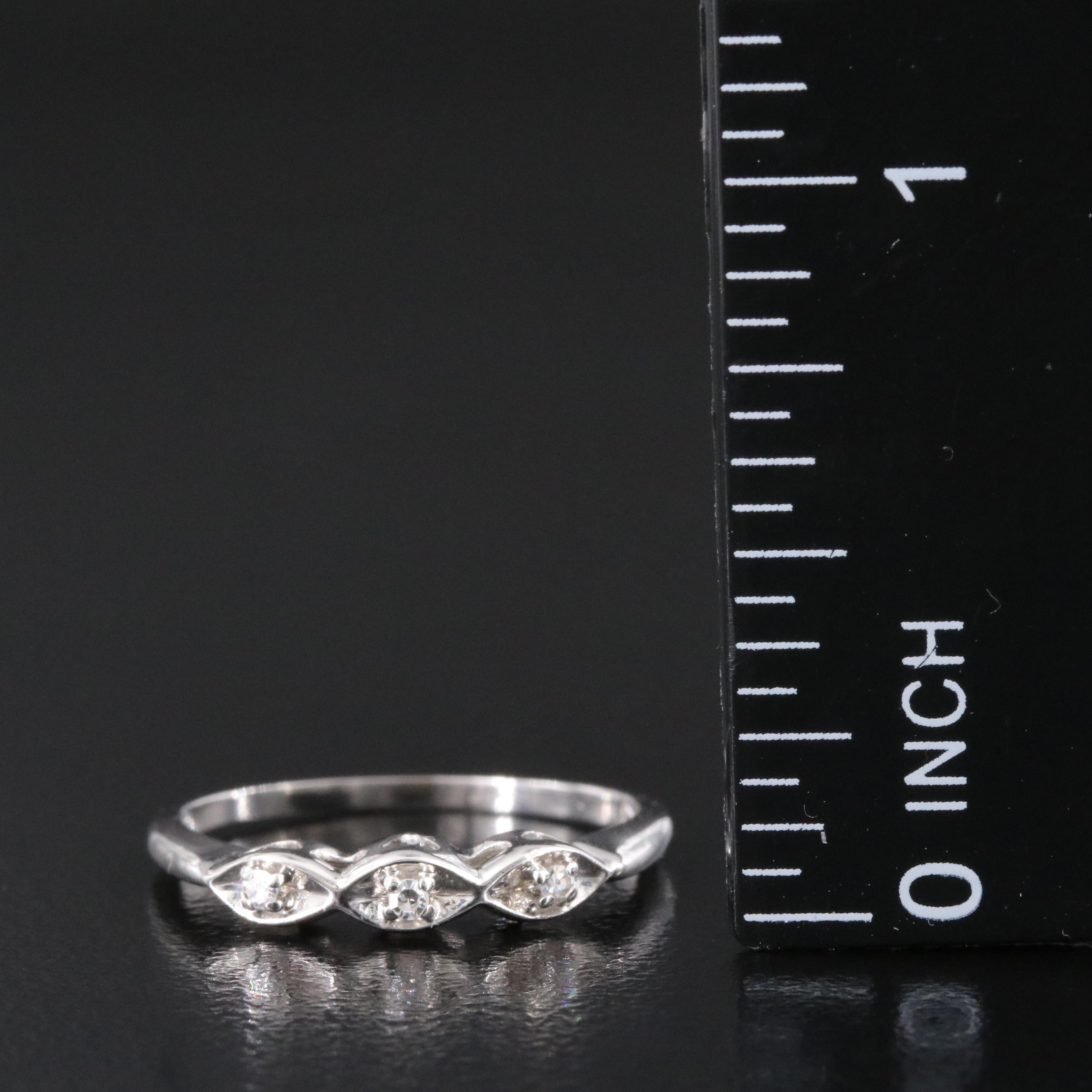 14K 0.03 CTW Diamond Ring