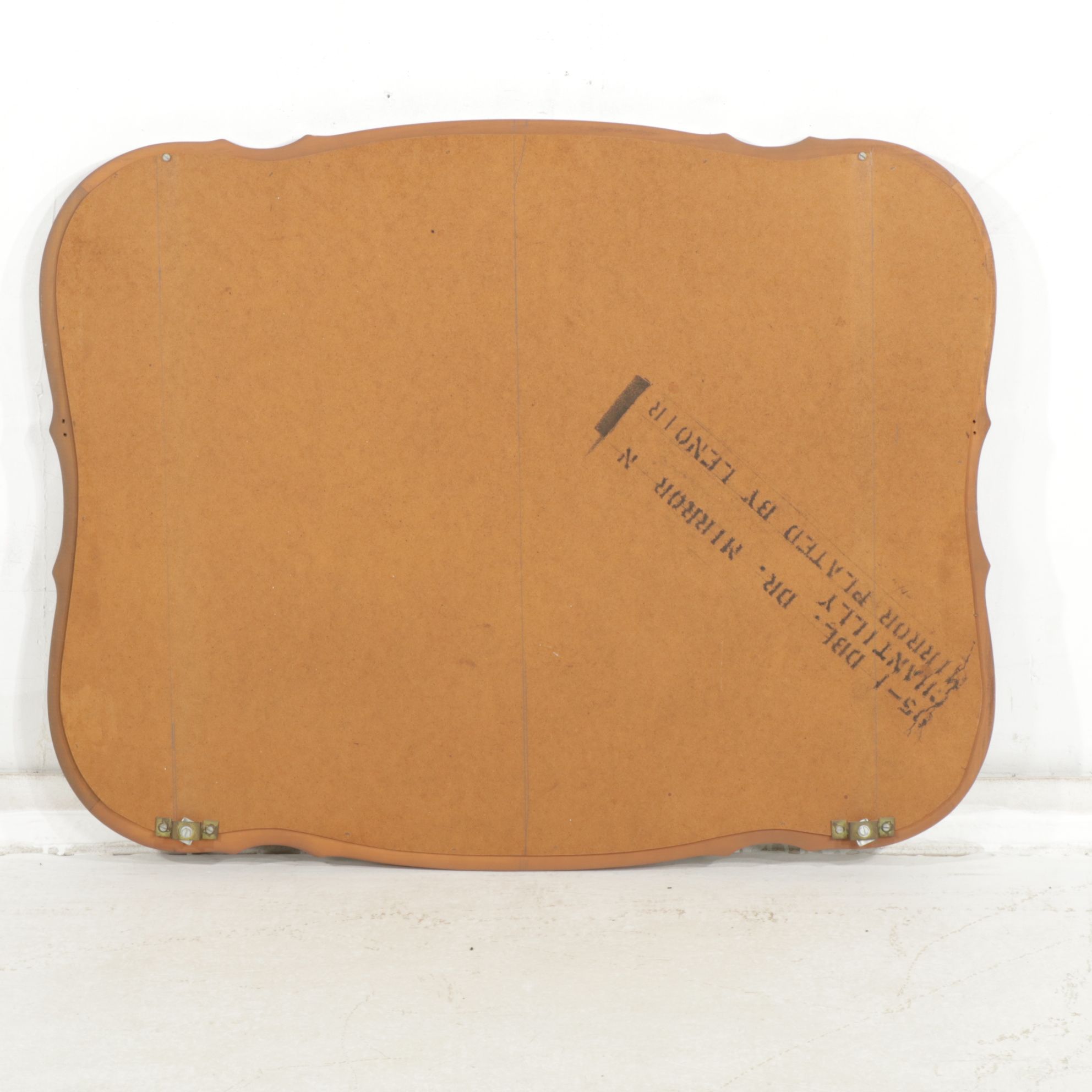 Dixie Furniture French Provincial Style Cherry Dresser and Mirror