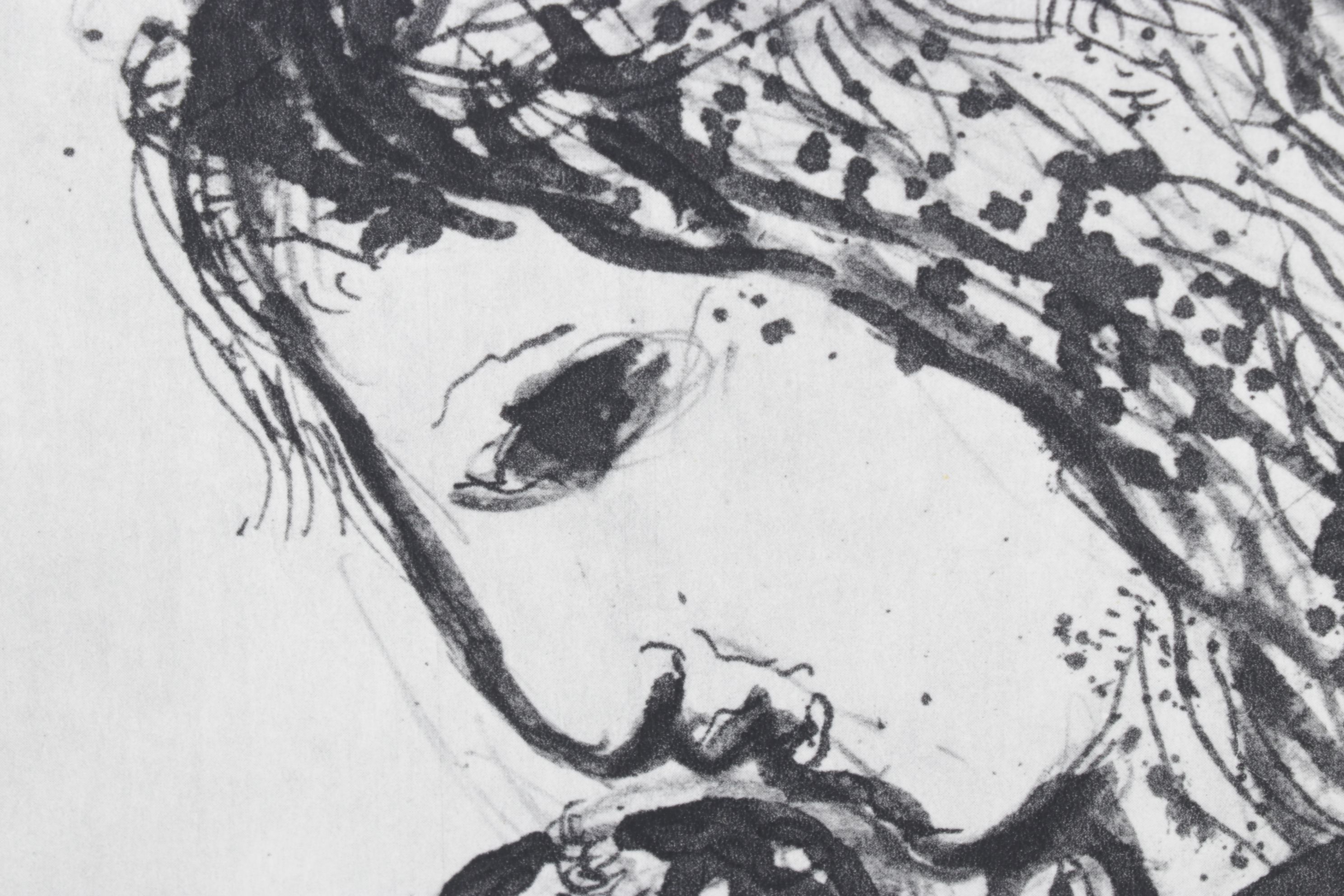 After Marc Chagall Offset Lithograph "Hagar, at Night in the Desert", 1960