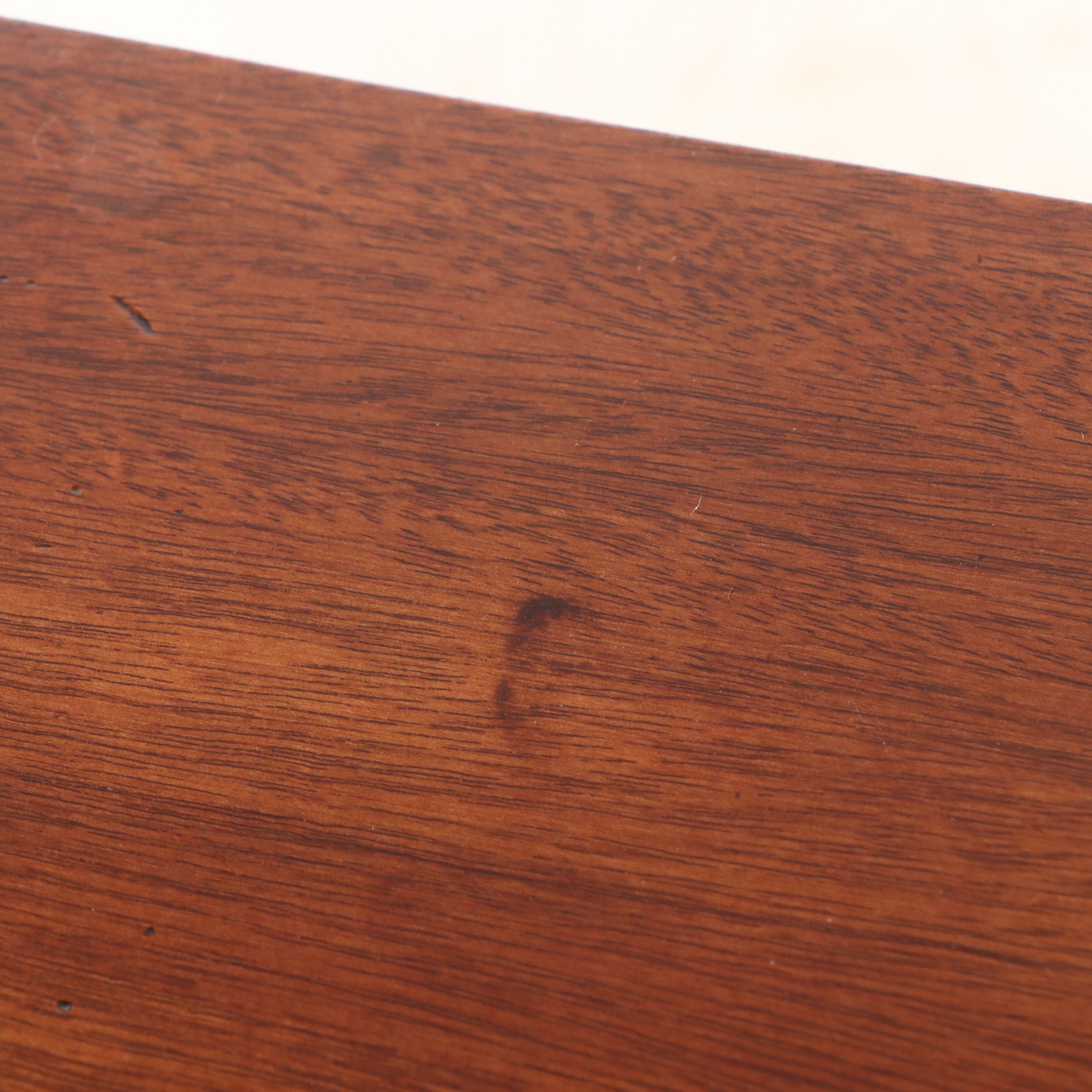 Henredon Mahogany Demilune Cabinet