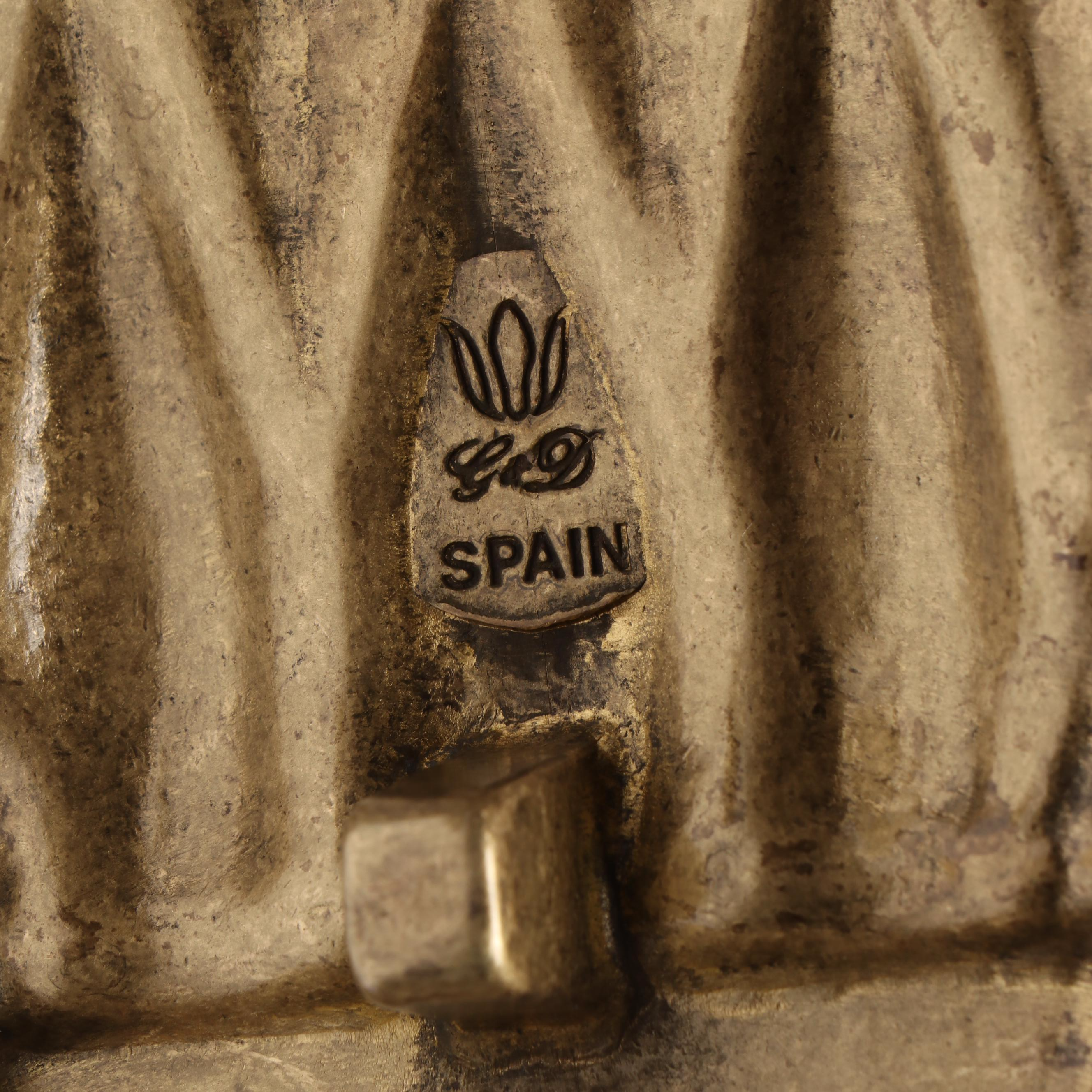 Vintage G&D Solid Brass Pineapple Door Knocker