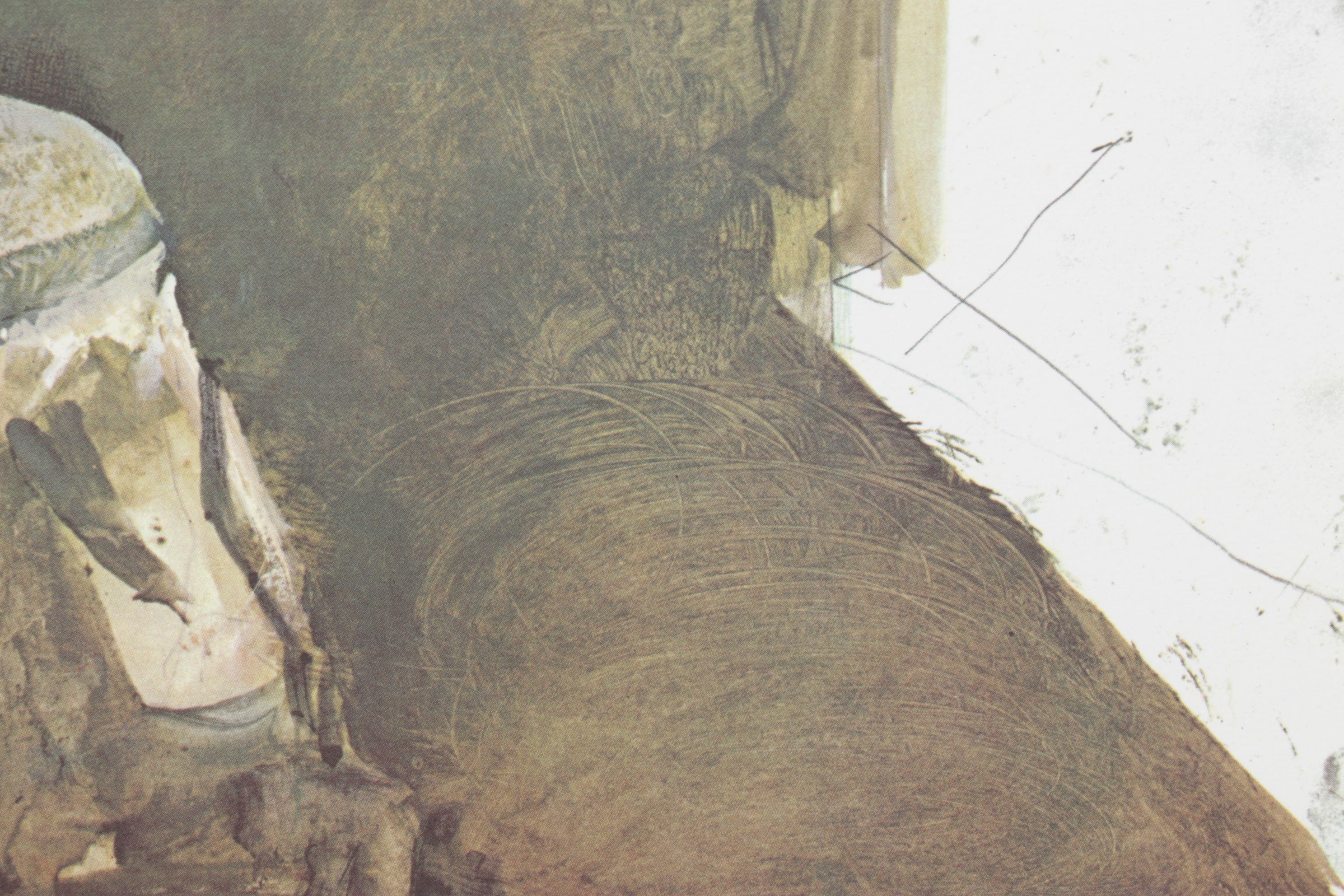 Offset Lithograph after Andrew Wyeth "Spring Sun"