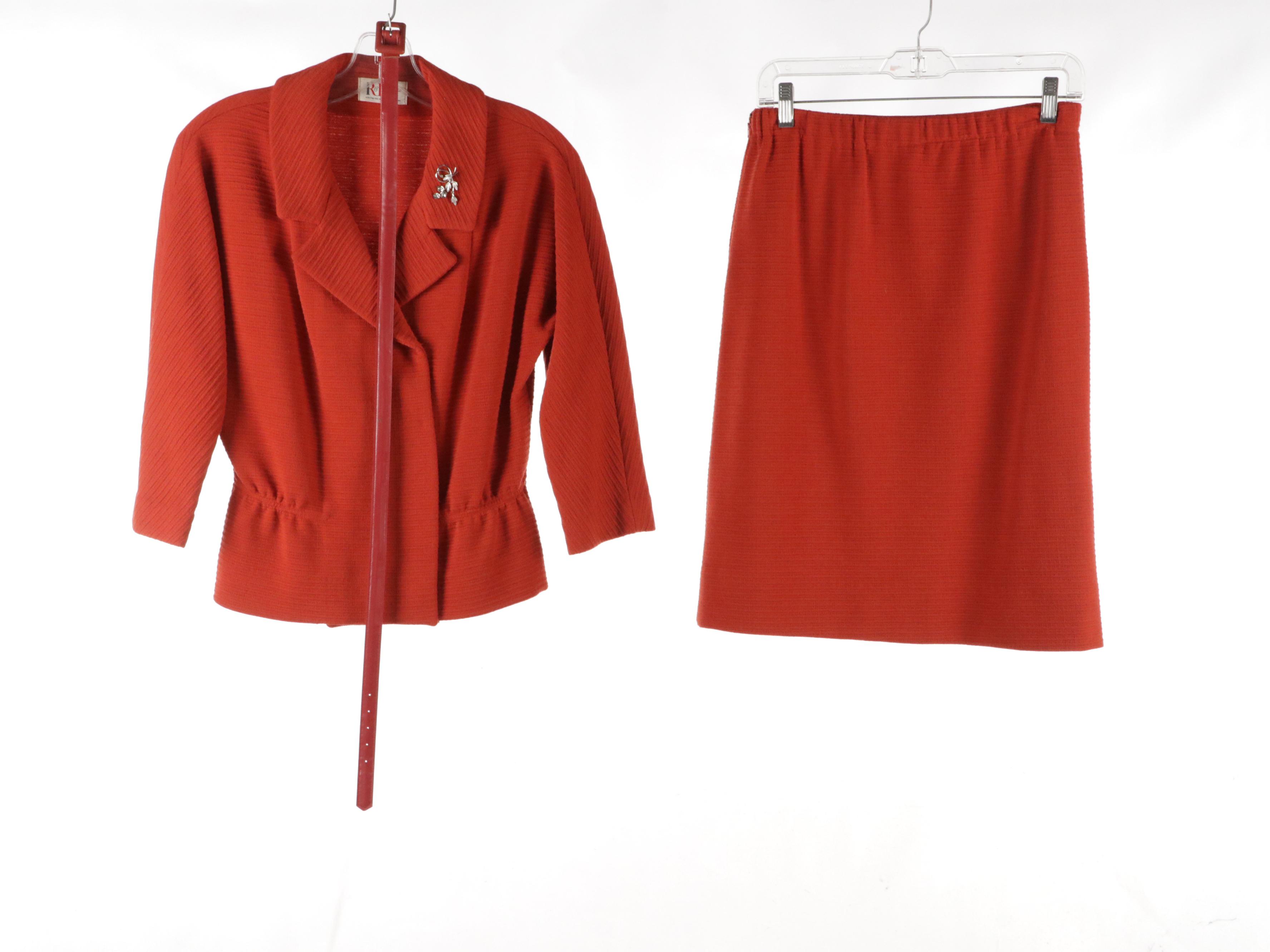 Adele Martin Vintage Mini Dress Set, R&K Originals and G. Fox & Co. Skirt Suits