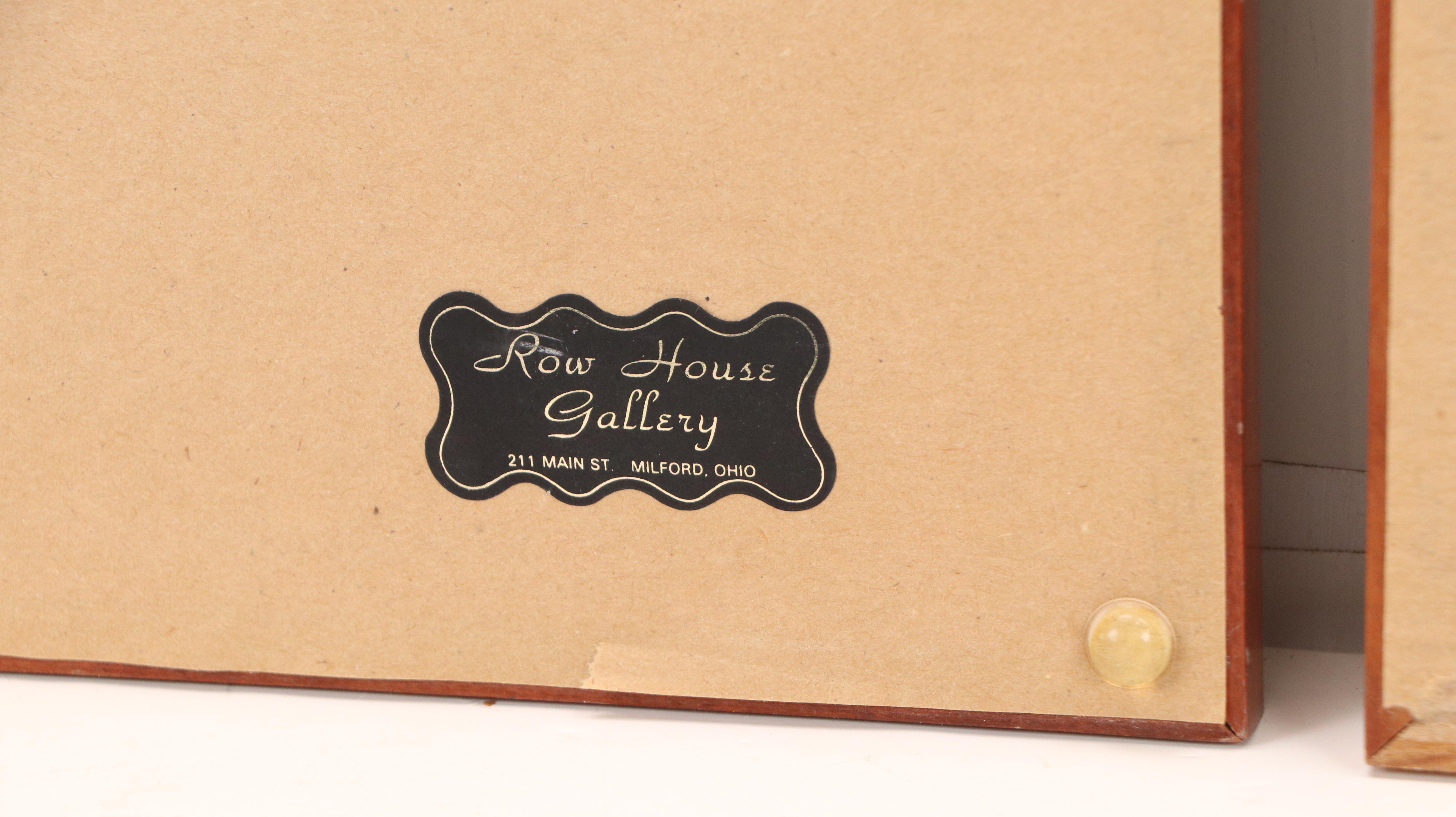 Early Cincinnati-Themed Offset Lithograph Reproductions, Late 20th Century