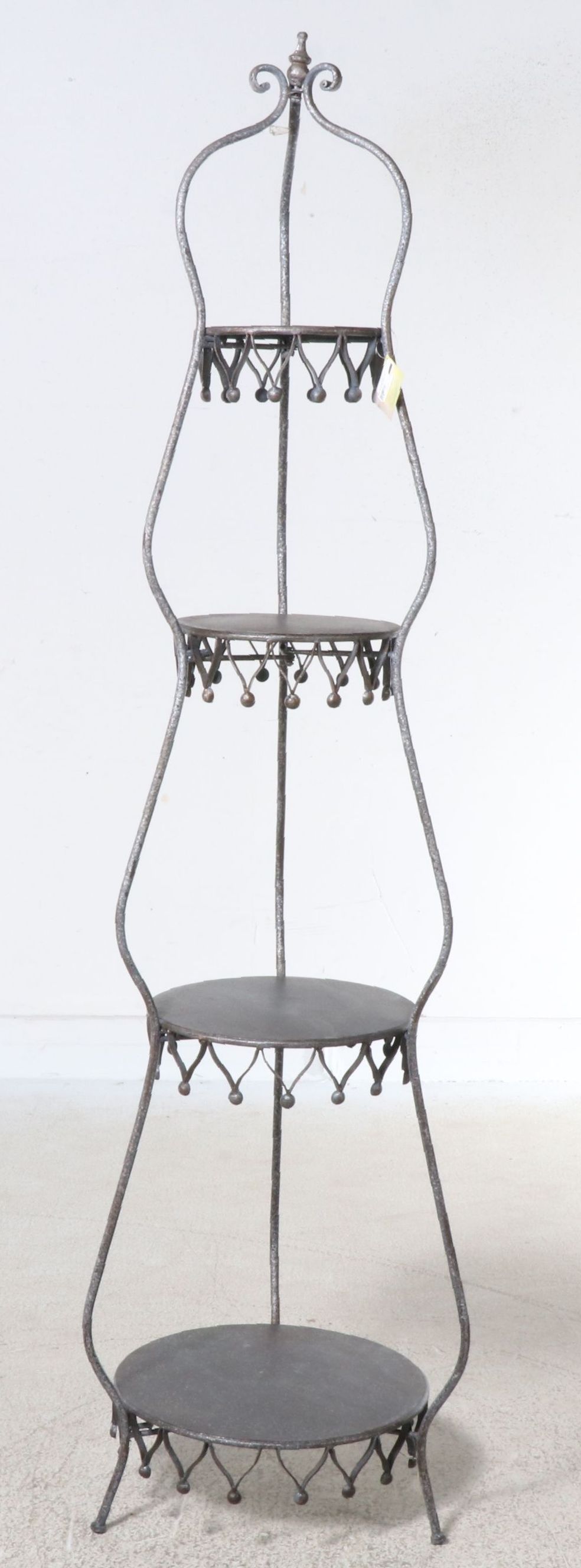 Metal Four-Tier Étagère