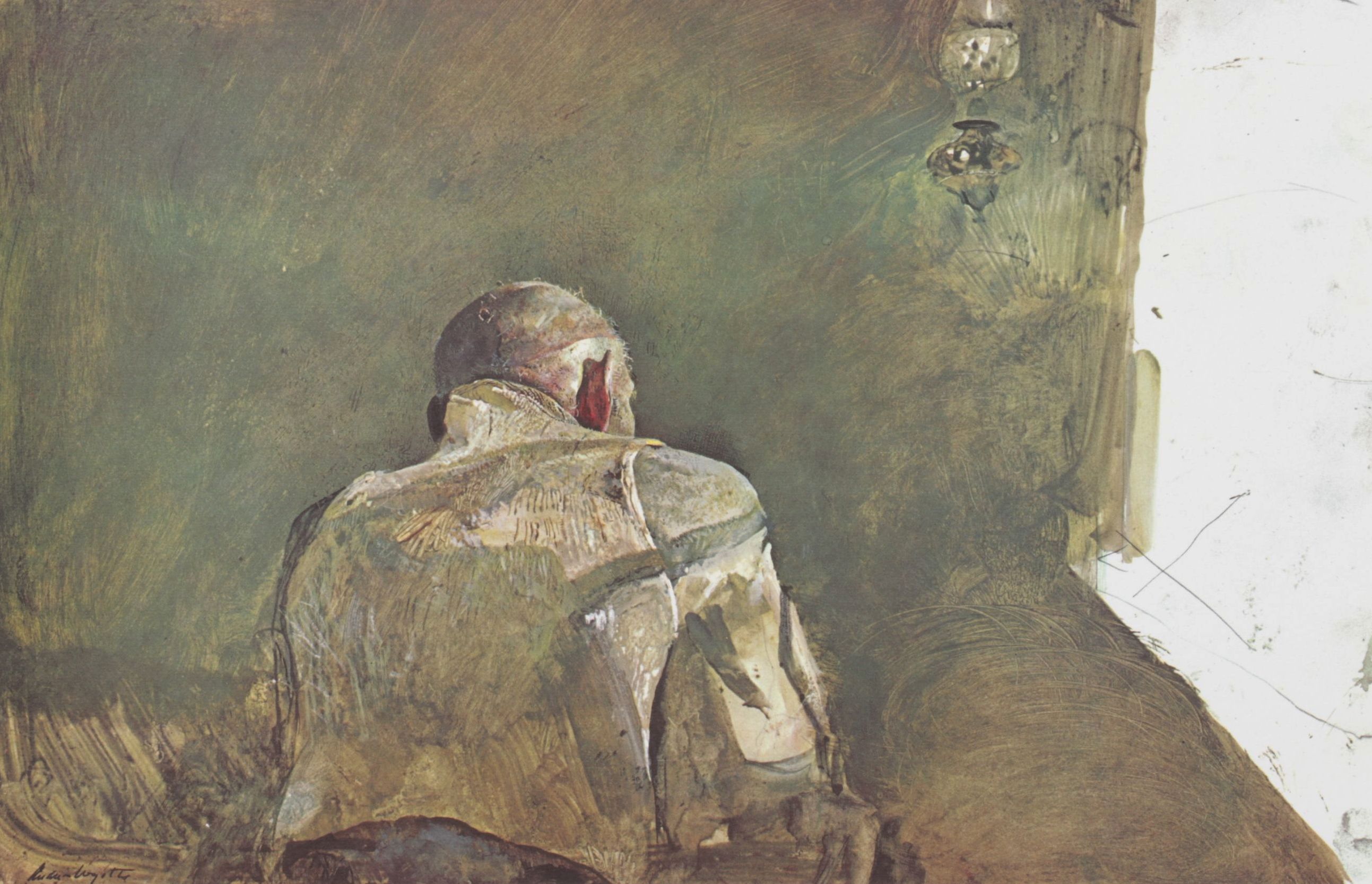 Offset Lithograph after Andrew Wyeth "Spring Sun"